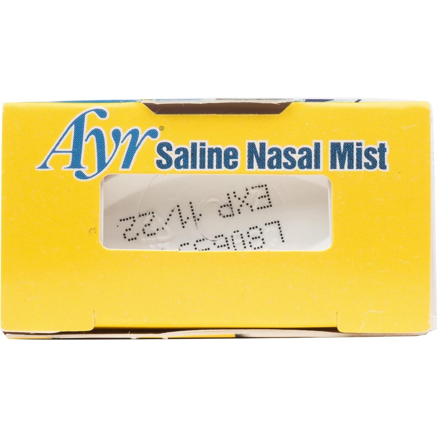 Ayr Rocío Nasal Salino 3 Botellas Spray 50 ml