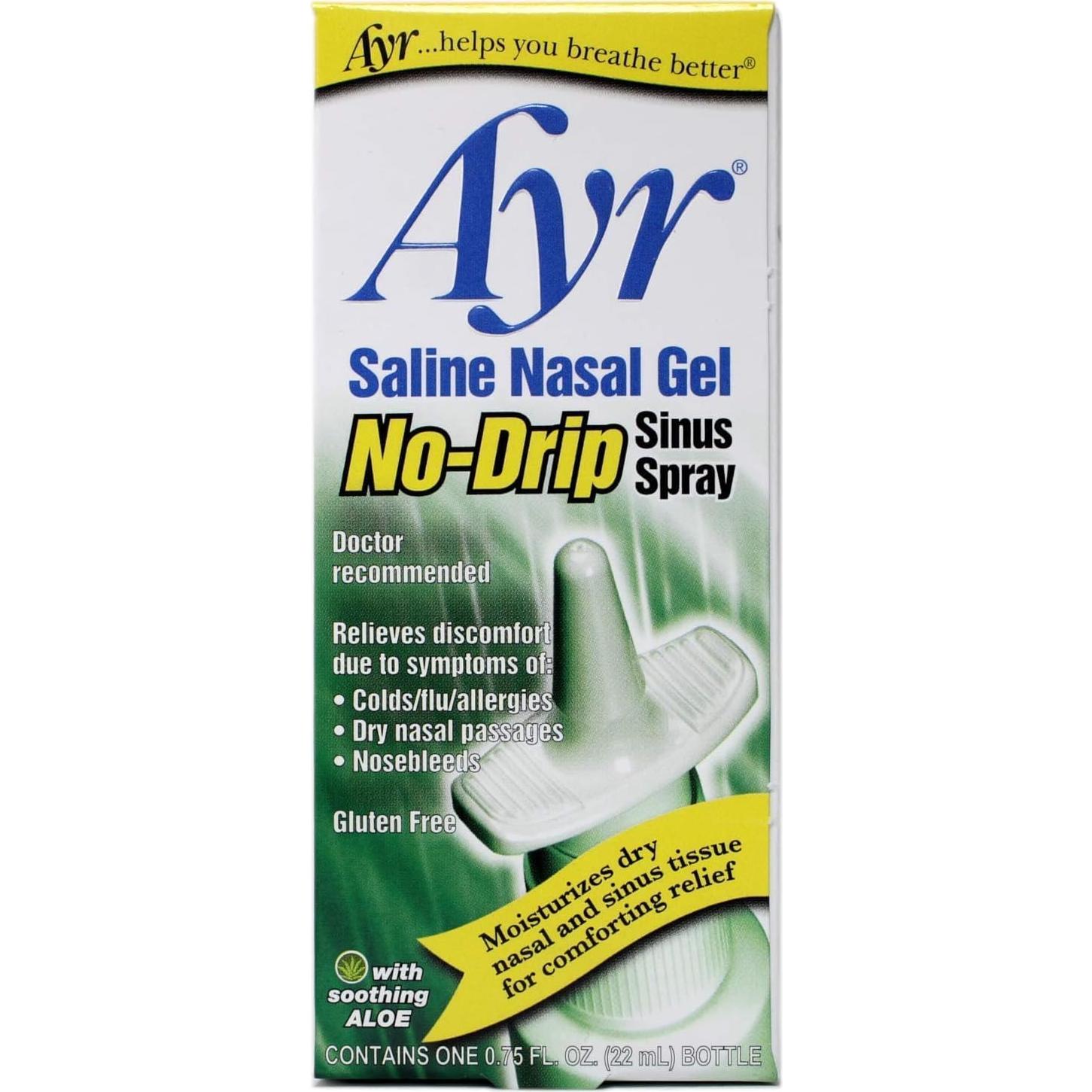 Spray Nasal de Gel Salino Ayr 6 Unidades 21.26 g