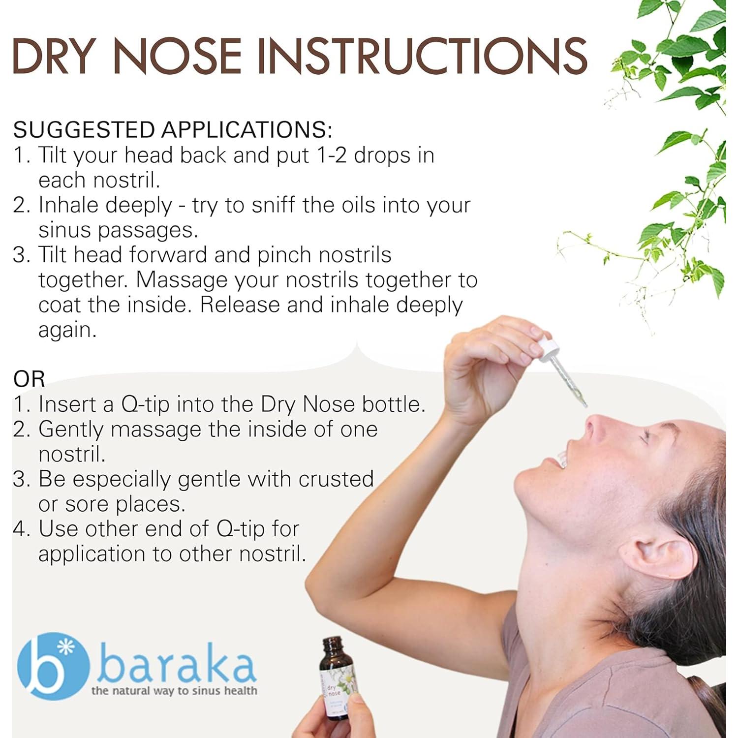 Hidratante Nasal Baraka - Aceites Esenciales Orgánicos 30 ml