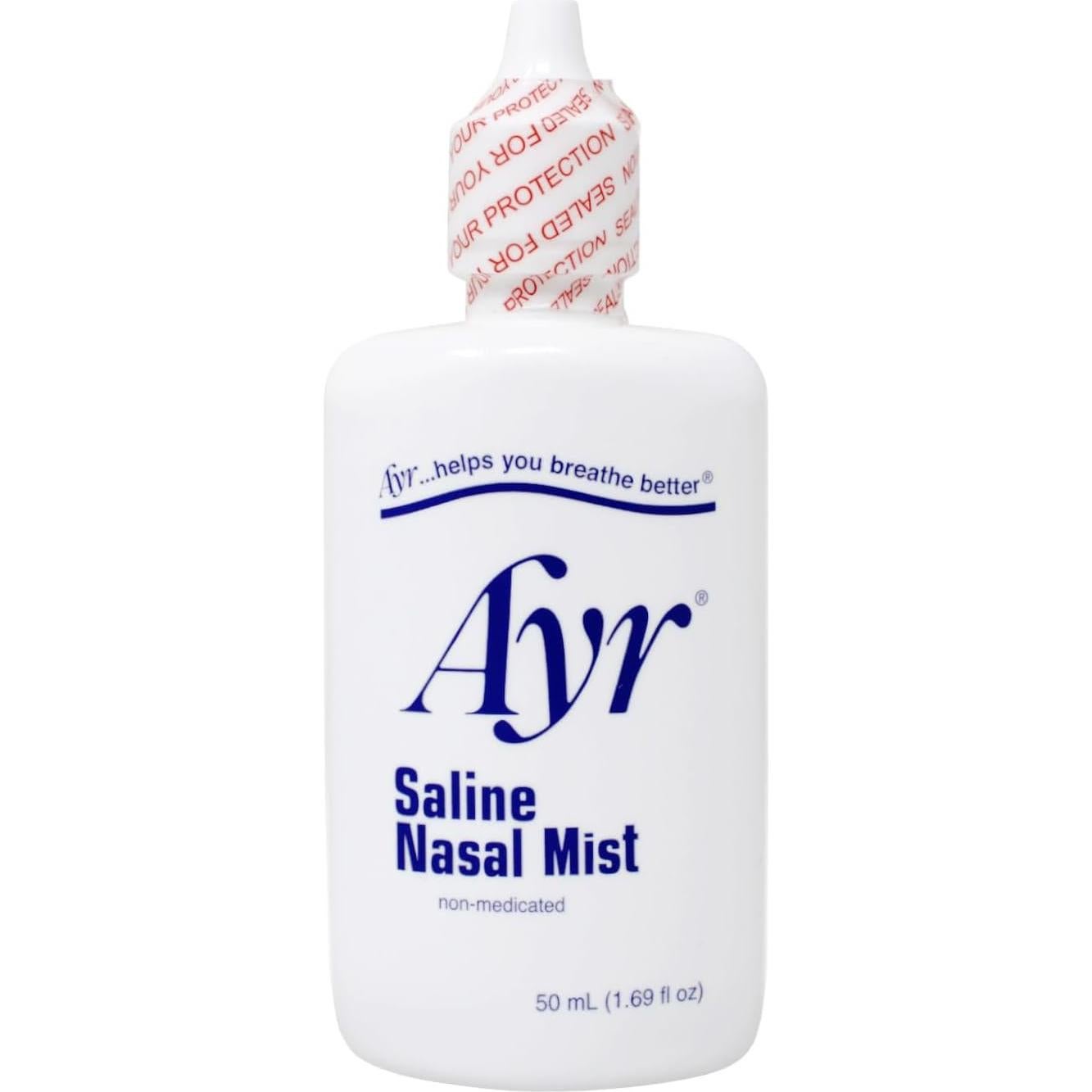 Ayr Mist Nasal Salino Isotónico 49.9 ml - Paquete de 2