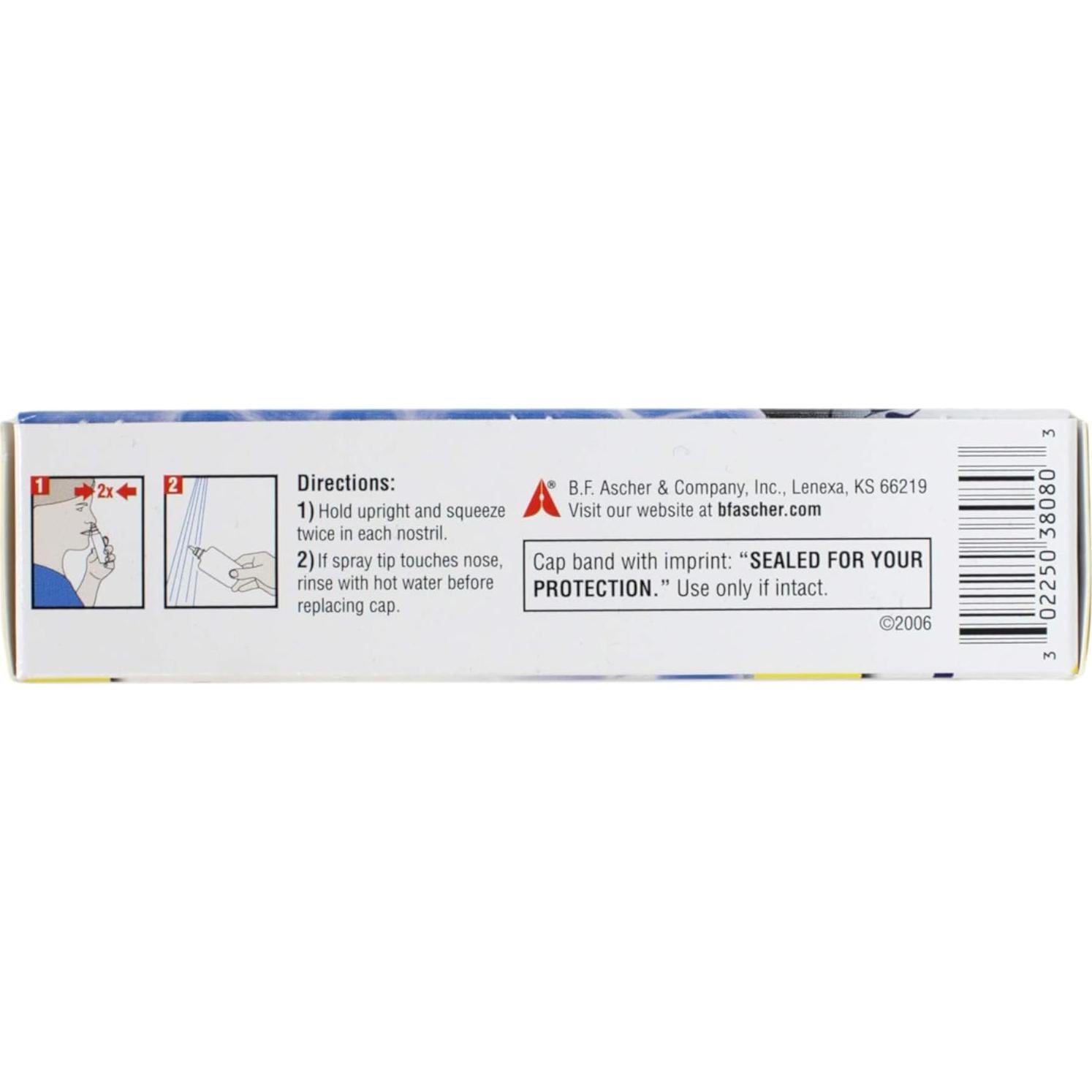 Ayr Mist Nasal Salino Isotónico 49.9 ml - Paquete de 2