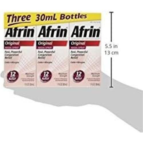 Afrin Original Spray Descongestionante Nasal 90 mL - 12 Horas