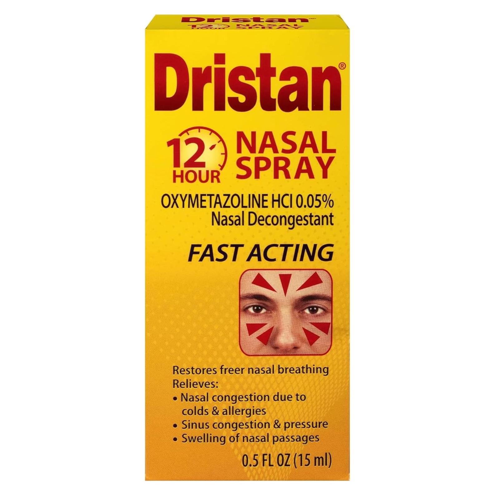 Dristan Spray Nasal Descongestionante 12 Horas 3 Unidades