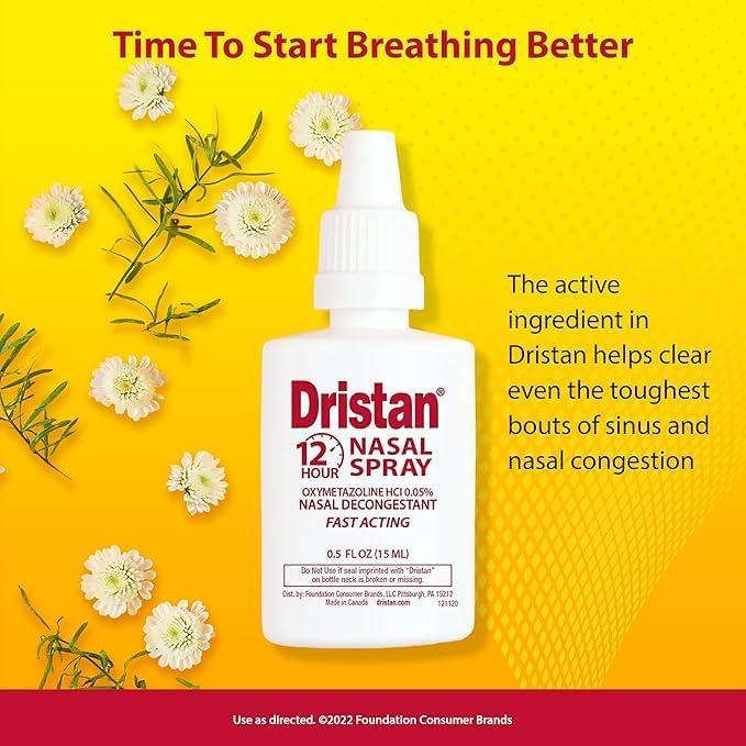 Dristan Spray Nasal Descongestionante 12 Horas 3 Unidades