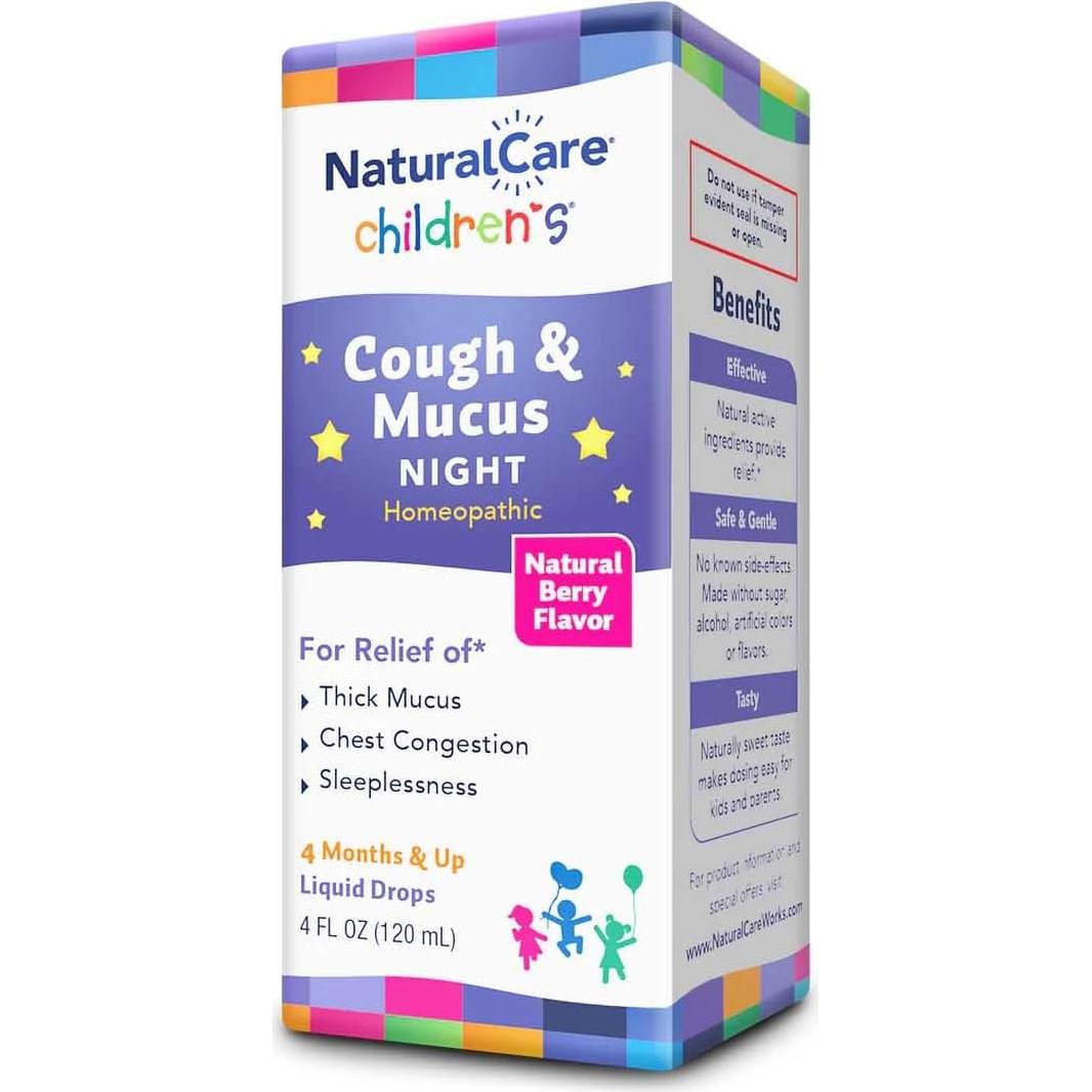 NaturalCare Jarabe Homeopático para Tos y Mucosidad Niños 113g