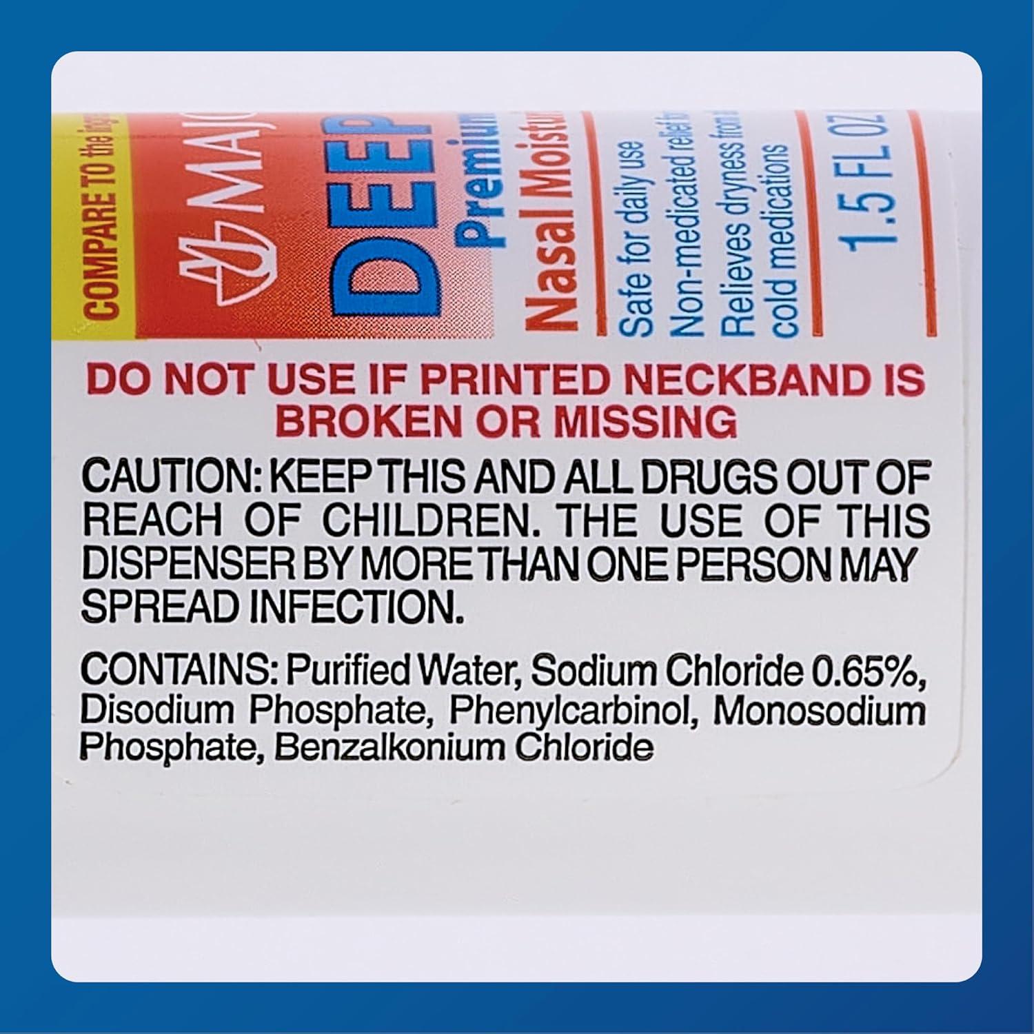 Spray Nasal Hidratante Major 44.36 ml - Alivio Sequedad Nasal