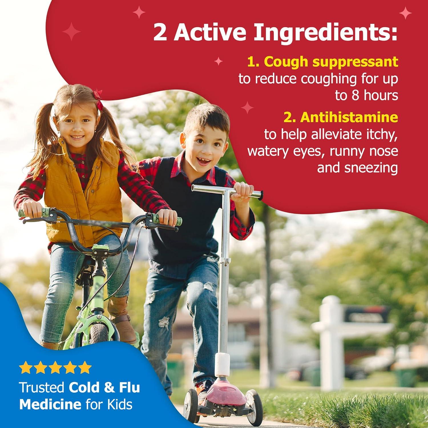 Bactimicina Jarabe para la Tos Infantil 118 ml Sabor Fresa