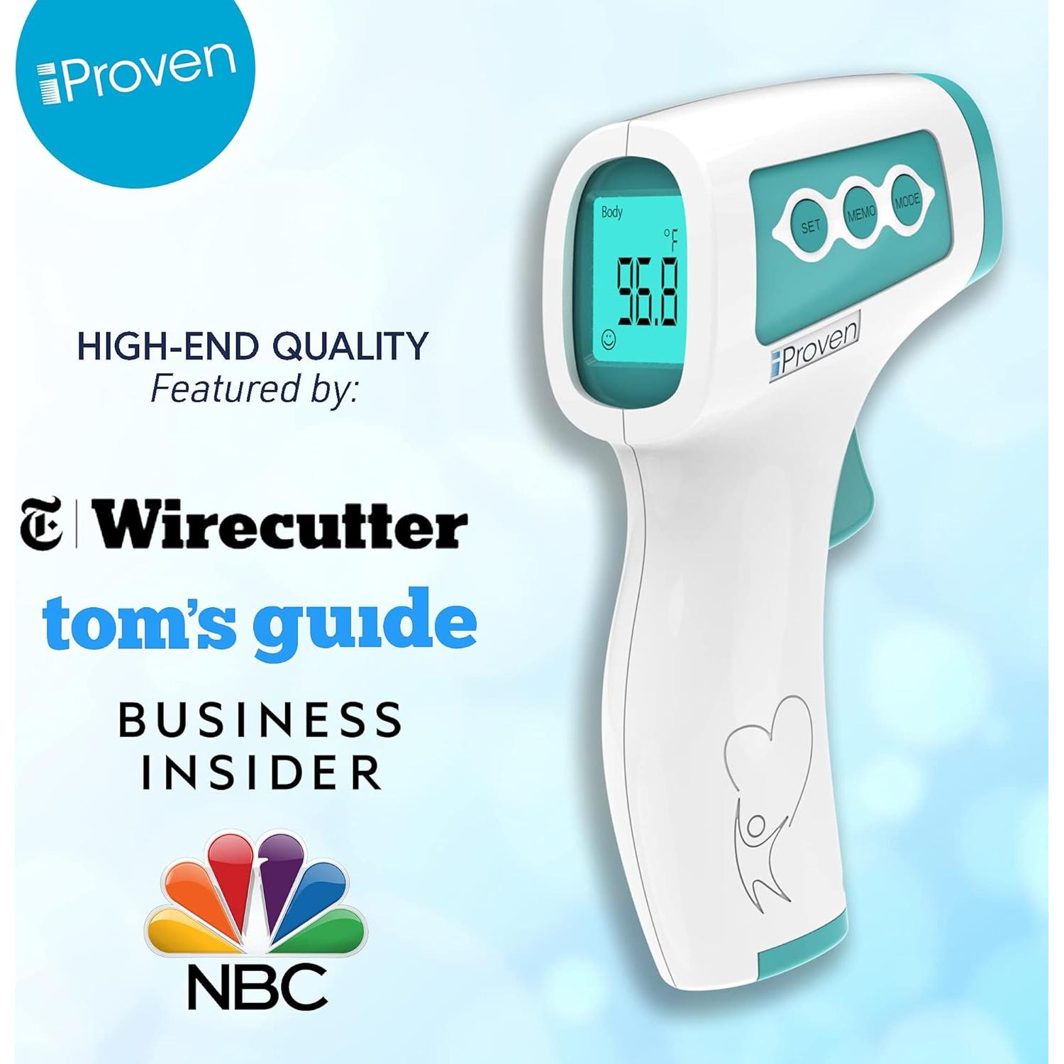 Termómetro Infrarrojo Sin Contacto iProven NCT-978 para Adultos y Bebés