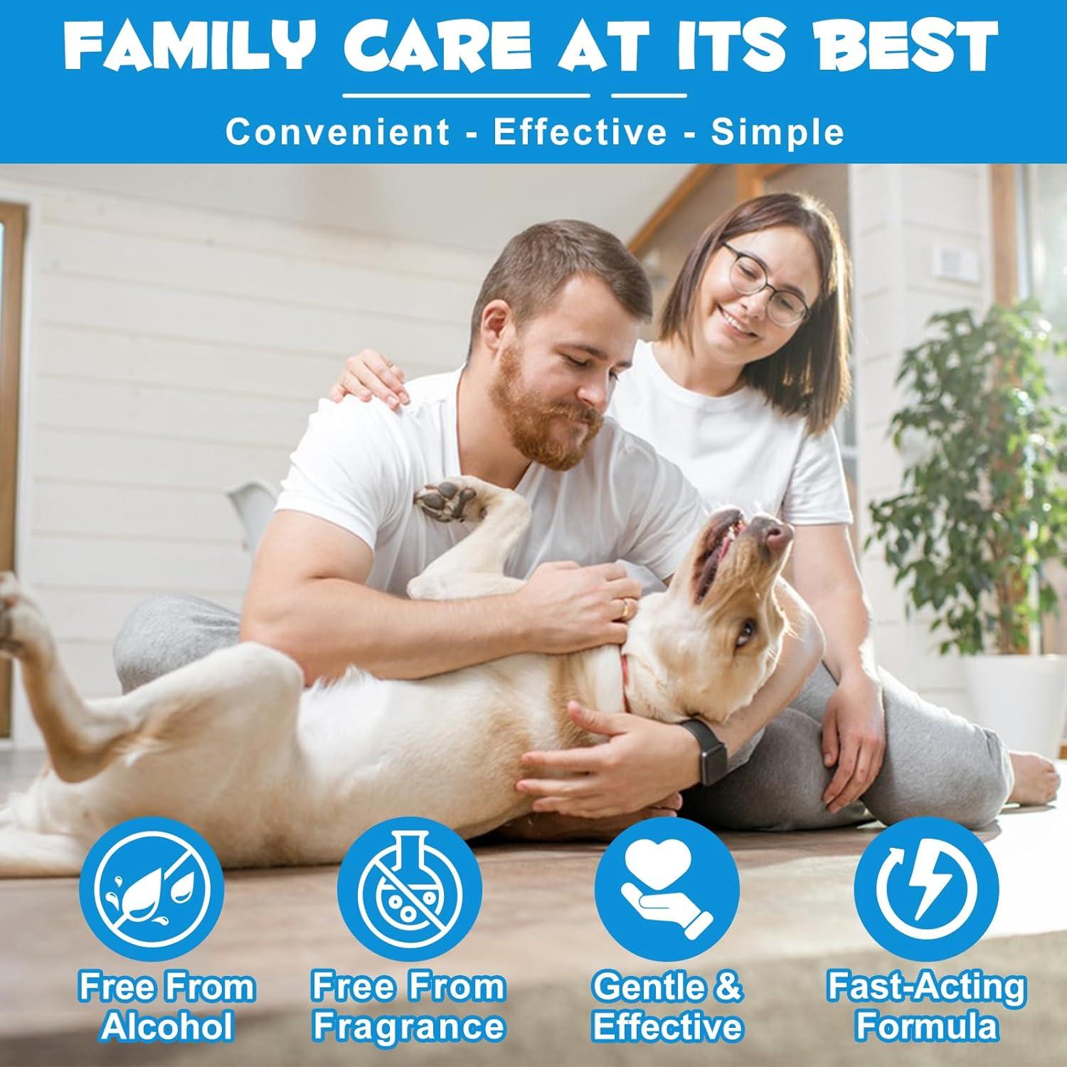 Gotas Limpiadoras para Oídos de Perros y Gatos Beyxdu 60ml