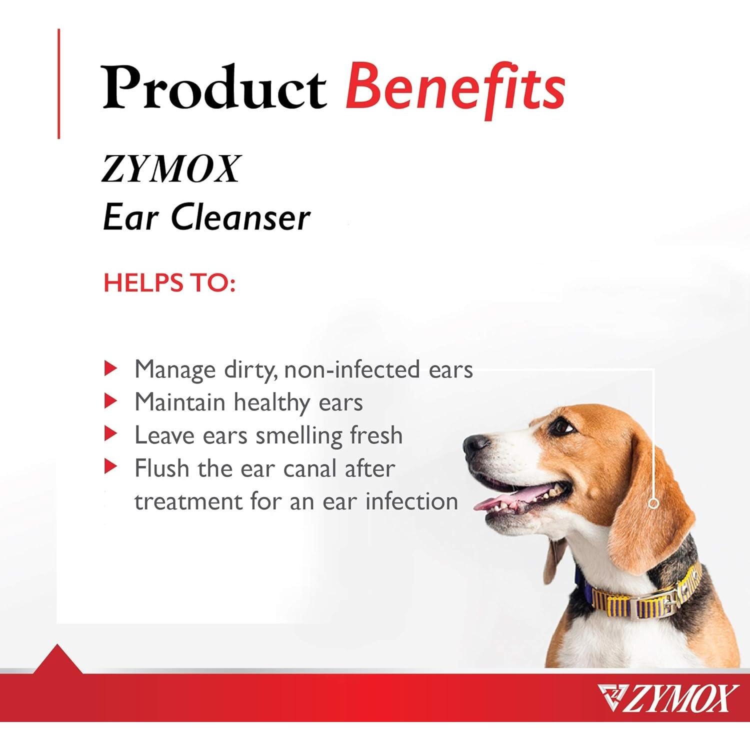 Limpiador de Oídos Zymox para Gatos y Perros 118 ml