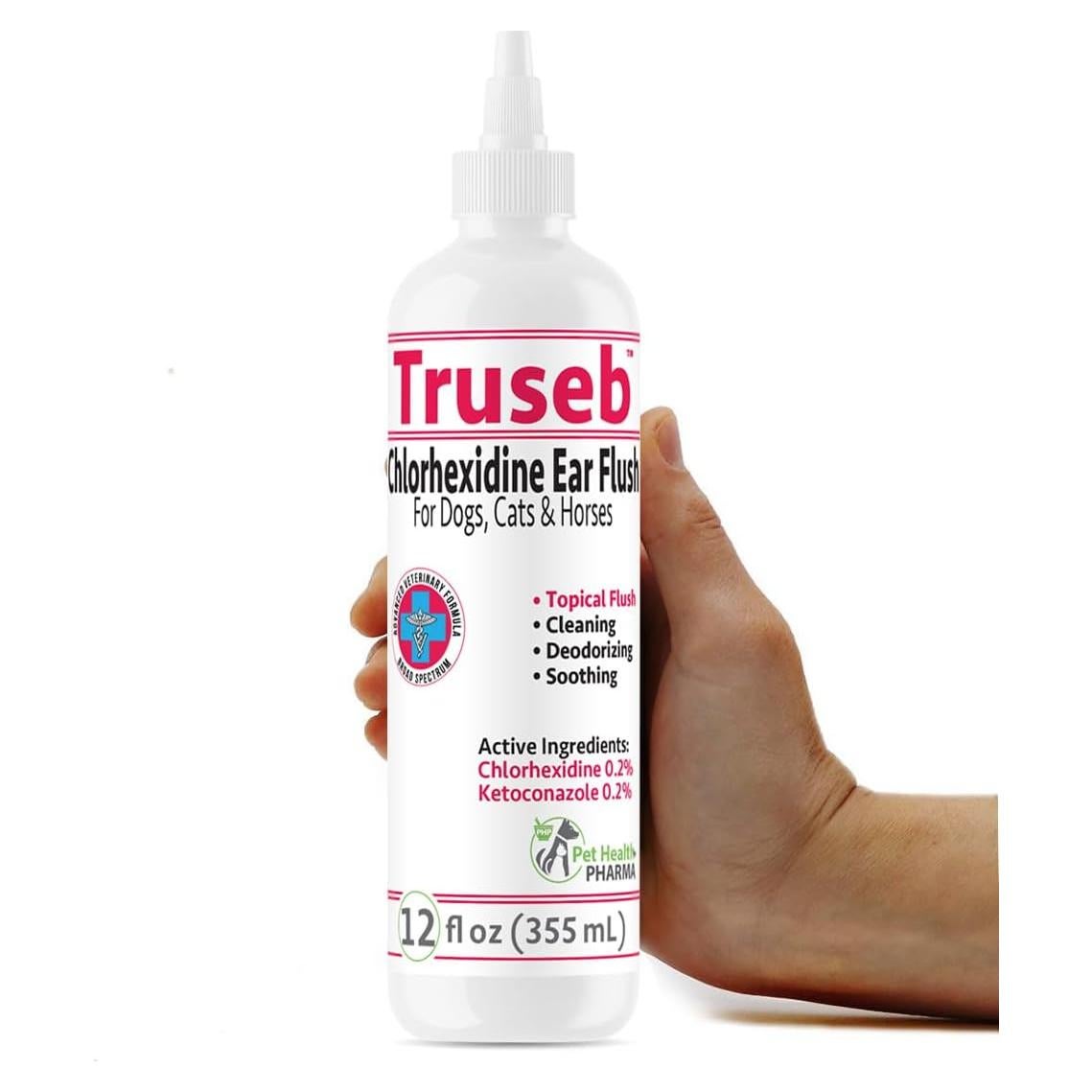 Limpieza de Oídos para Perros y Gatos Pet Health 12 oz