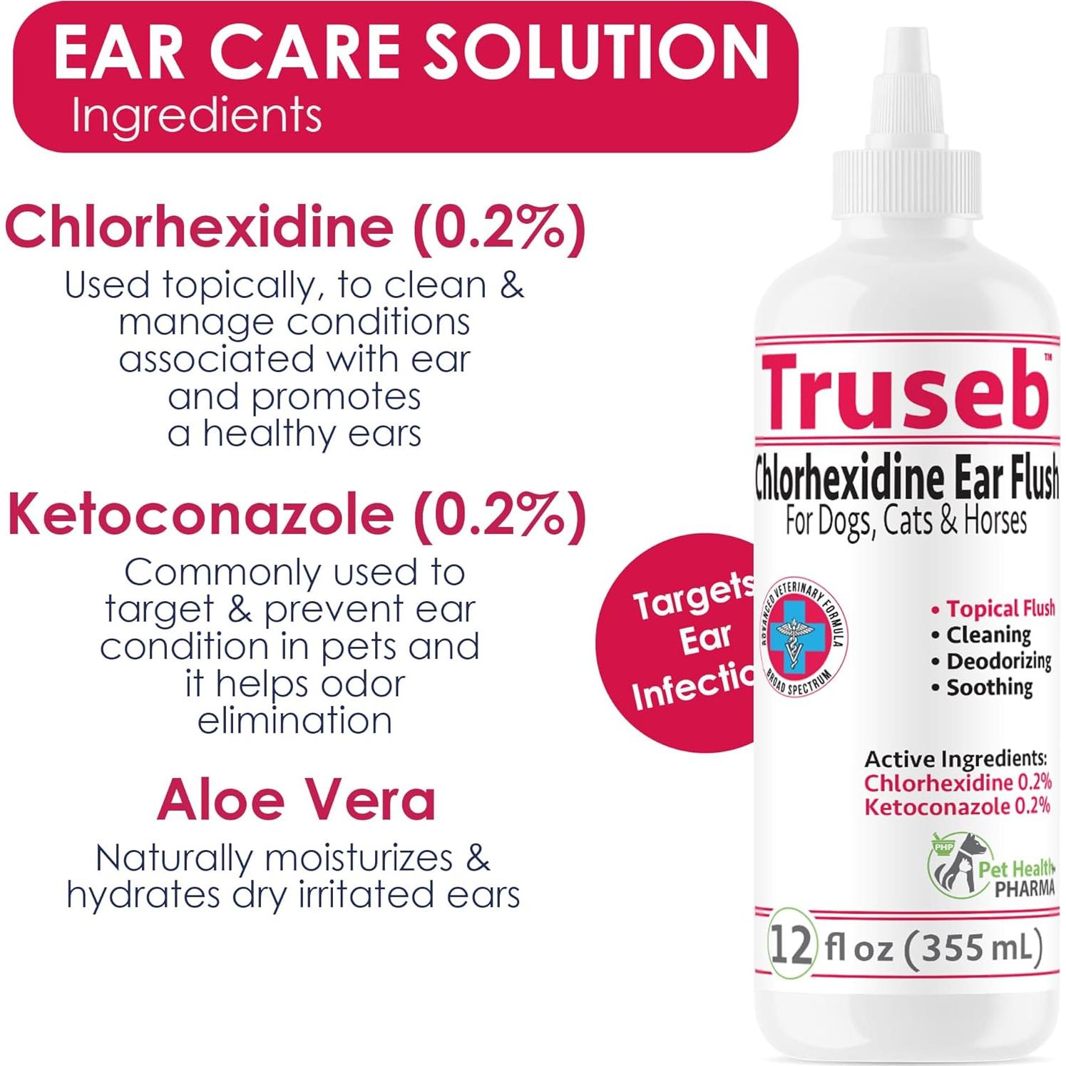 Limpieza de Oídos para Perros y Gatos Pet Health 12 oz