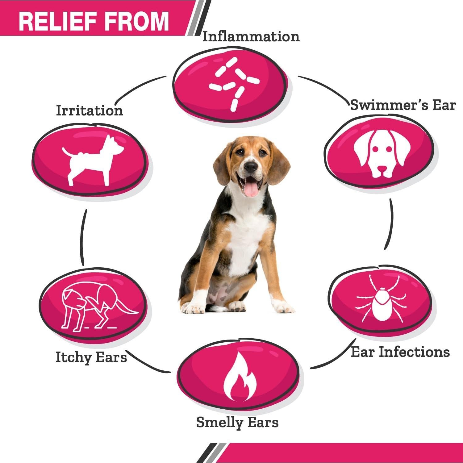 Limpieza de Oídos para Perros y Gatos Pet Health 12 oz