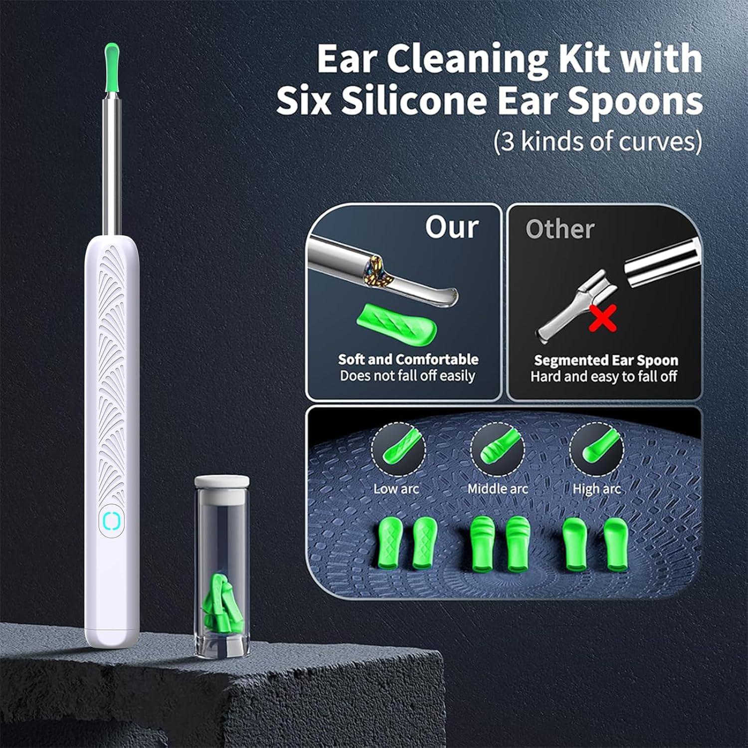 Kit de Eliminación de Cerumen CZYJPRL con Cámara 1080P