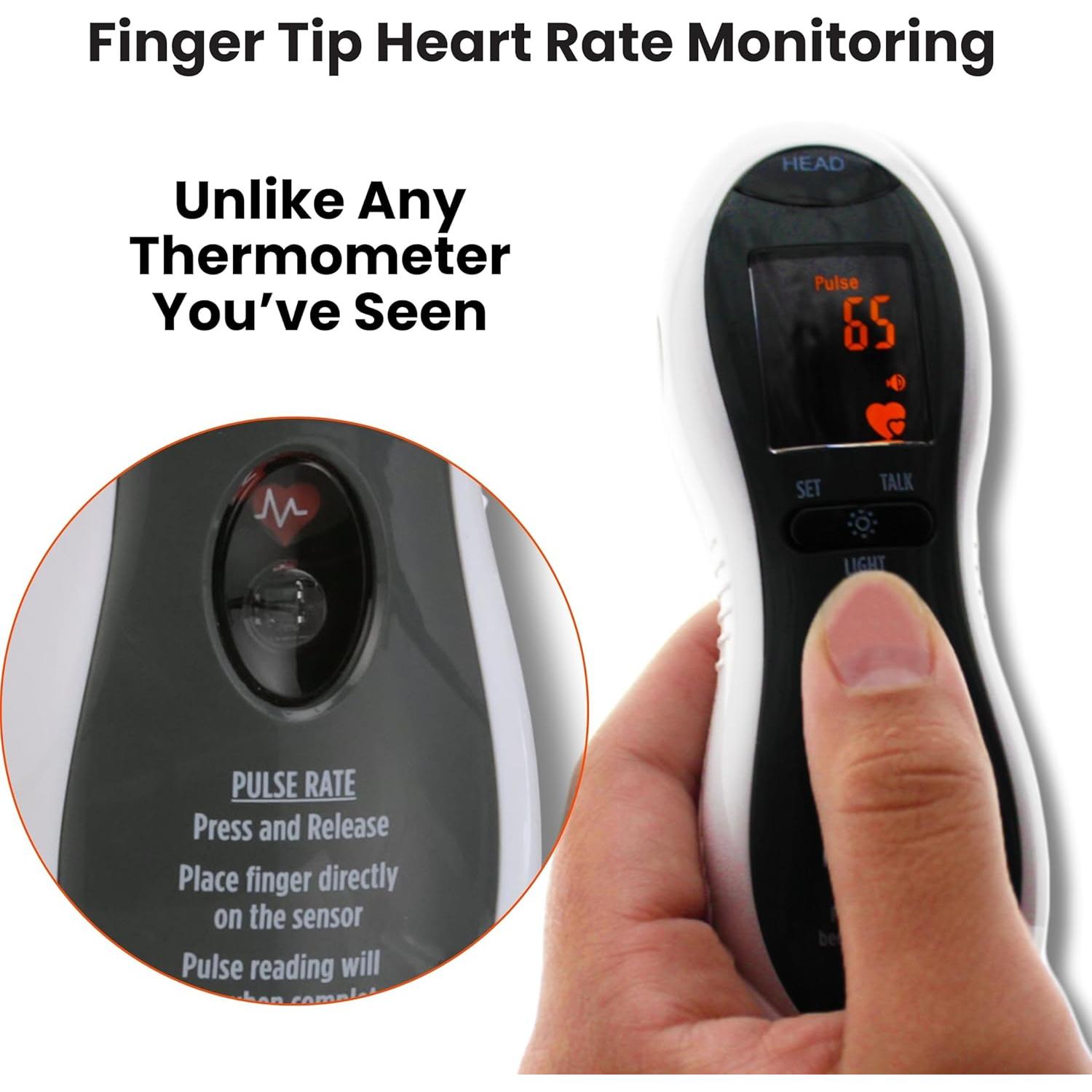 Termómetro Digital MOBI Ultra Pulse con Monitor de Pulso