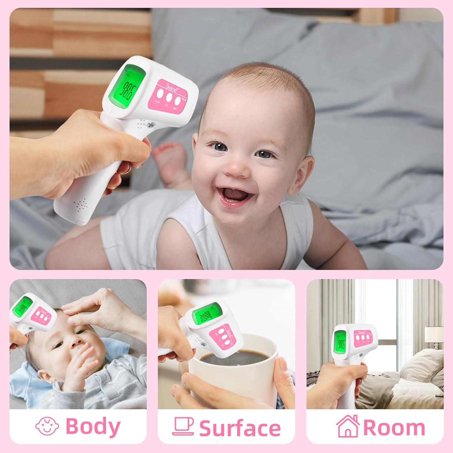 Termómetro Infrarrojo Sin Contacto Berrcom para Adultos y Niños