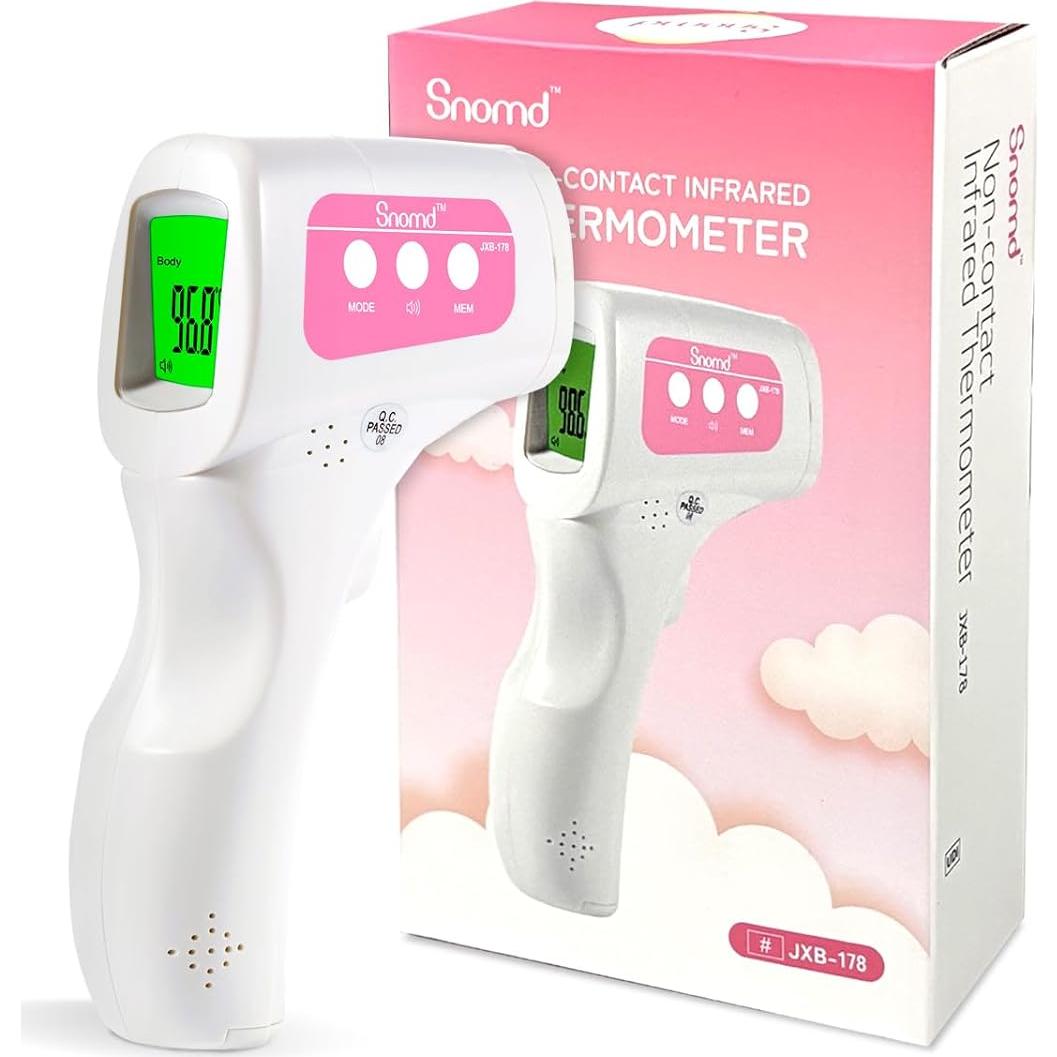 Termómetro Infrarrojo Sin Contacto Berrcom para Adultos y Niños