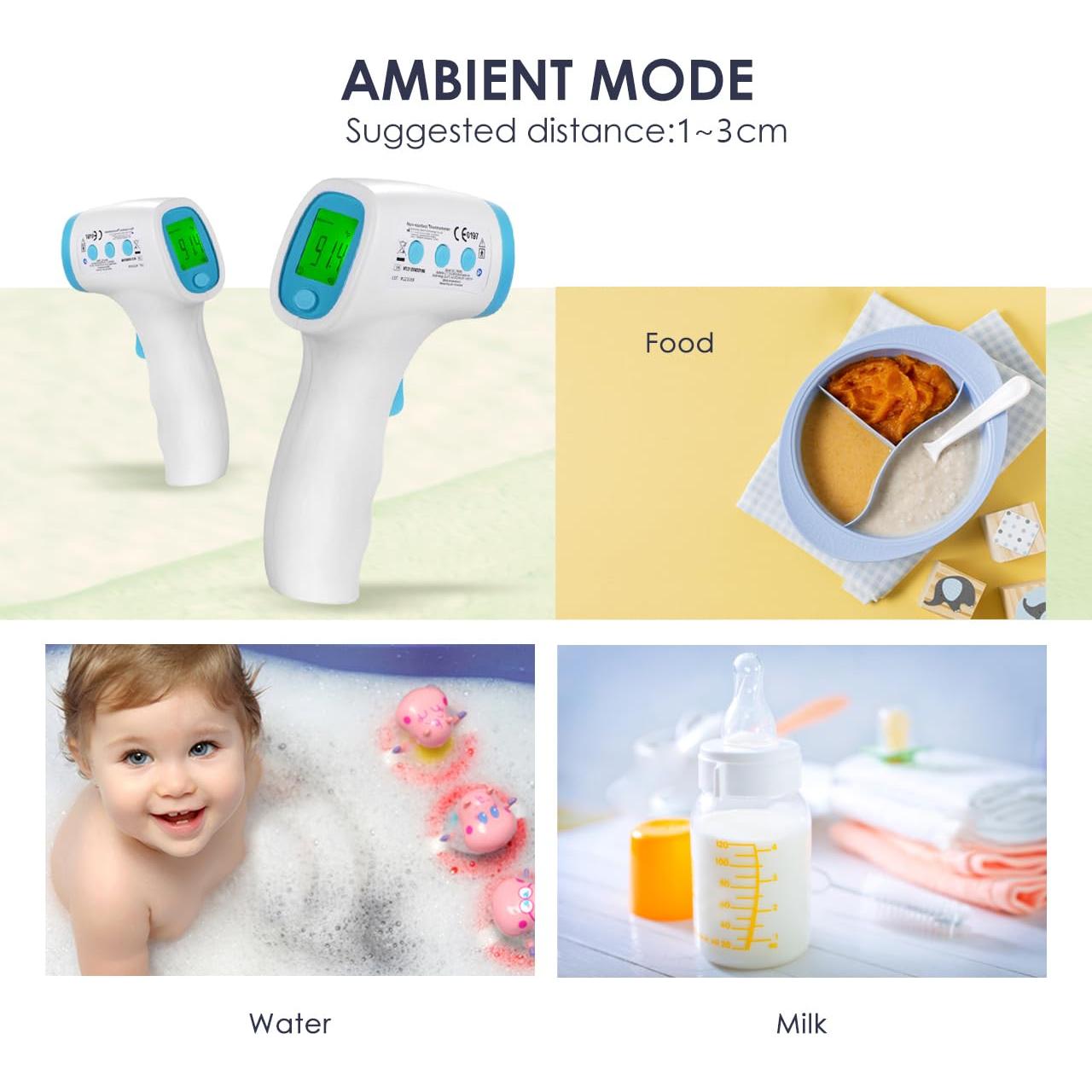 Termómetro Digital Infrarrojo WINDRAY FR880 para Bebés y Niños