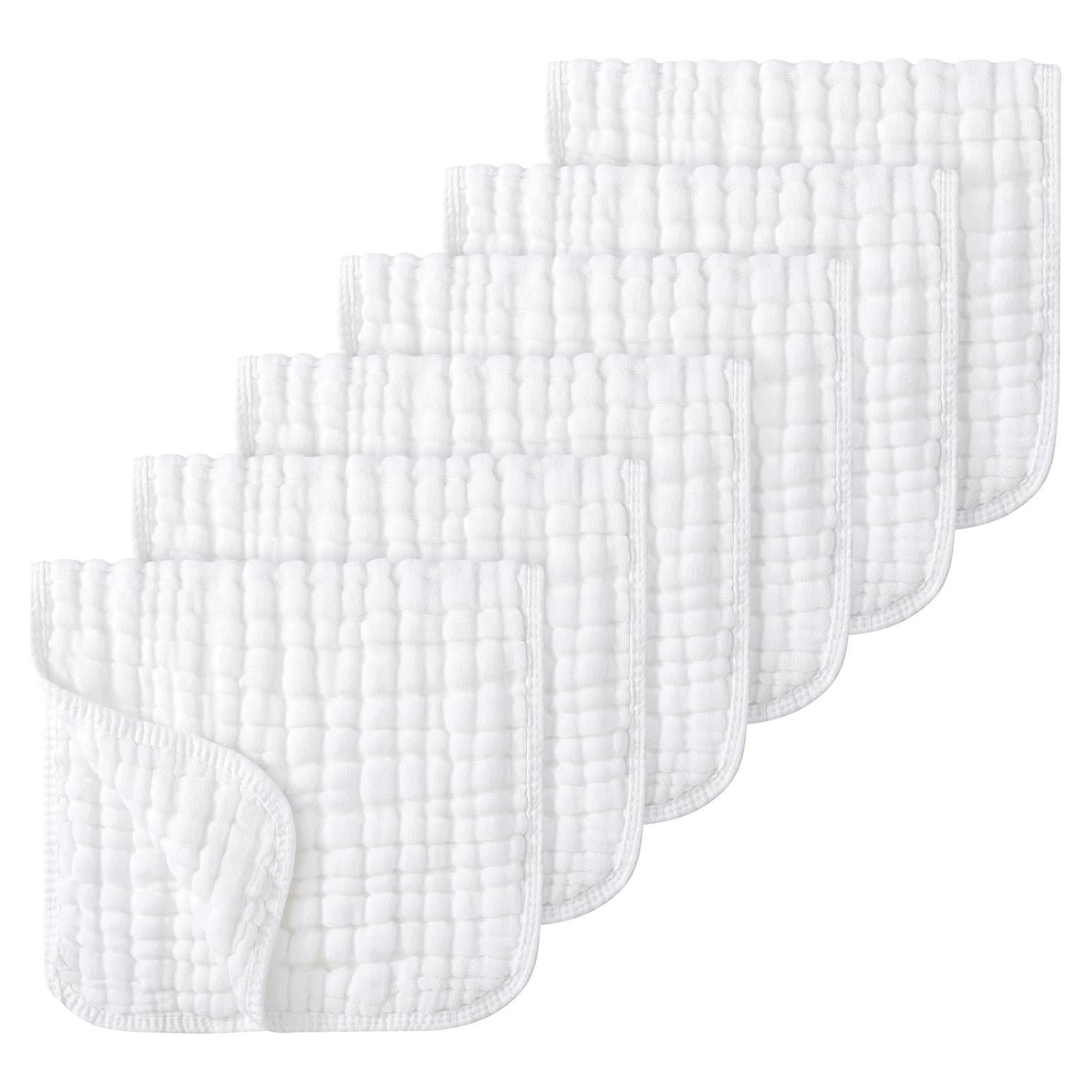 Paquete de 6 Pañuelos de Muselina Looxii 20x10 cm Algodón