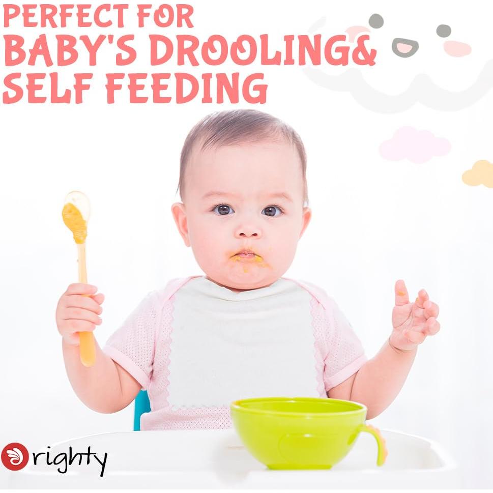 Paños para Eructar Orighty 8 Piezas Coral 50x25 cm