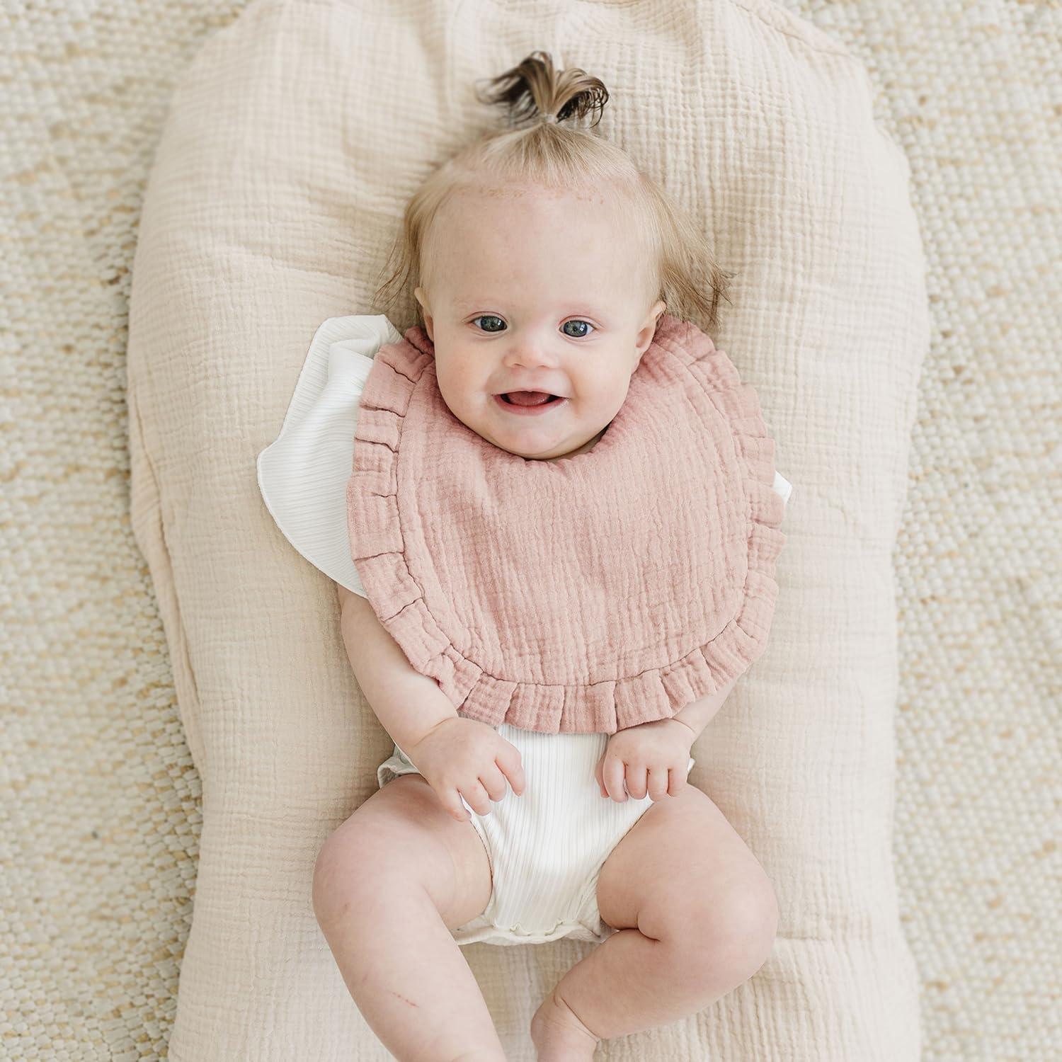 Set de 6 Baberos de Muselina MairMore para Bebés Unisex