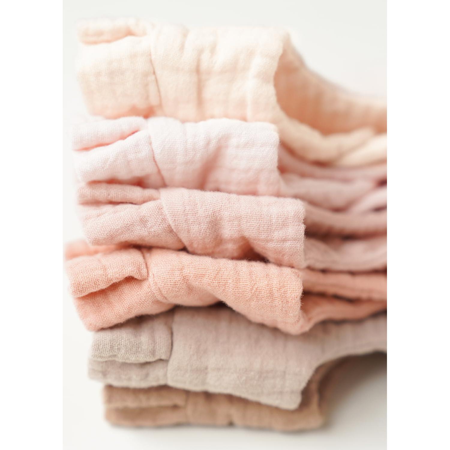 Set de 6 Baberos de Muselina MairMore para Bebés Unisex