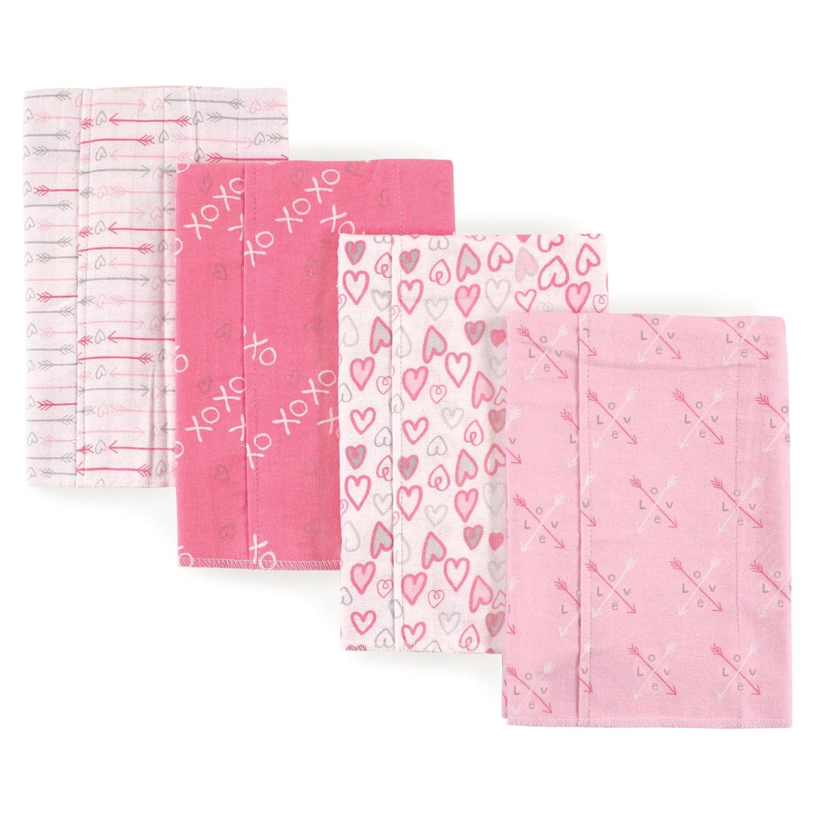 Pañales de Algodón Luvable Friends Unisex Talla Única 4 Unidades