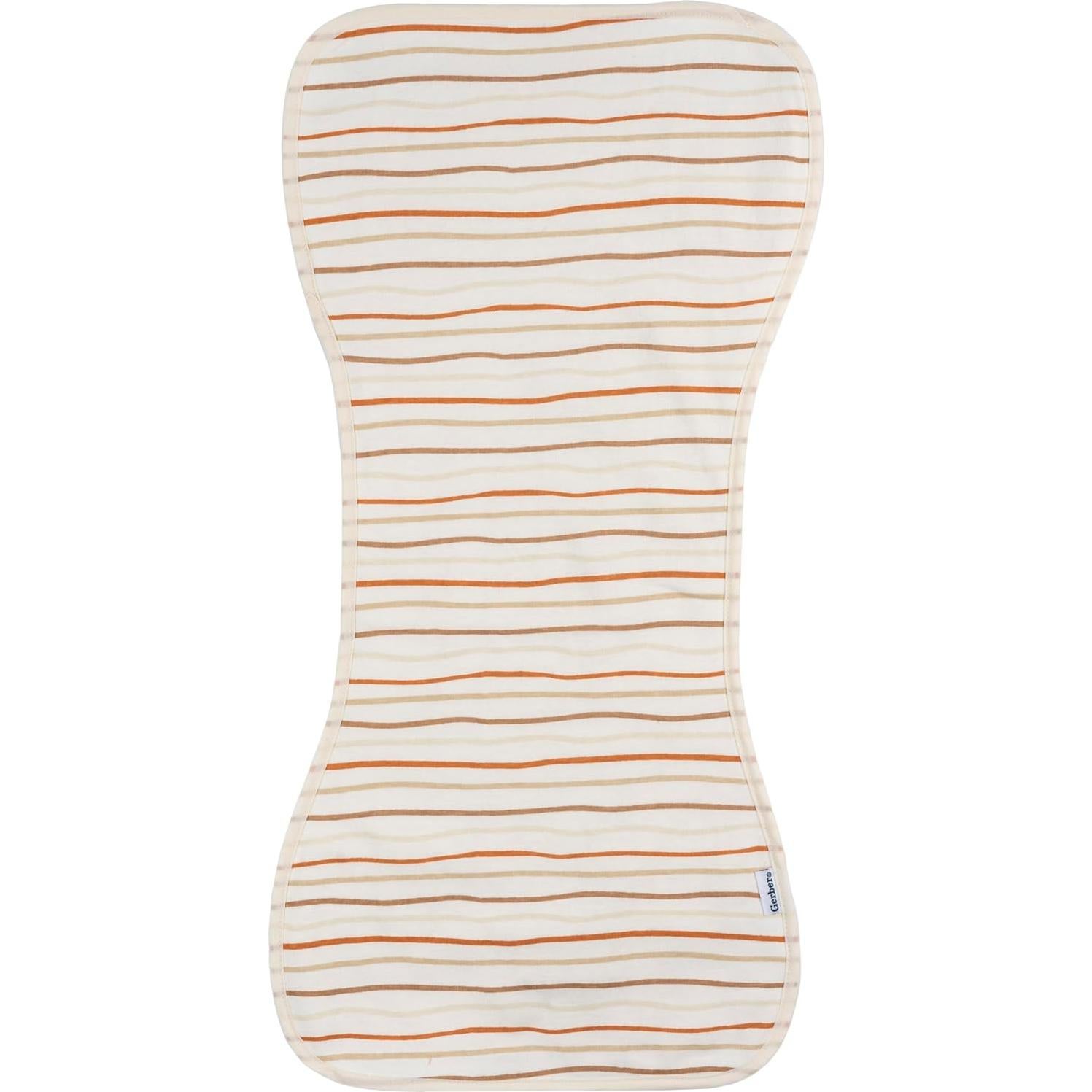 Paquete de 5 Paños de Eructo Unisex Gerber - Óxido Marrón