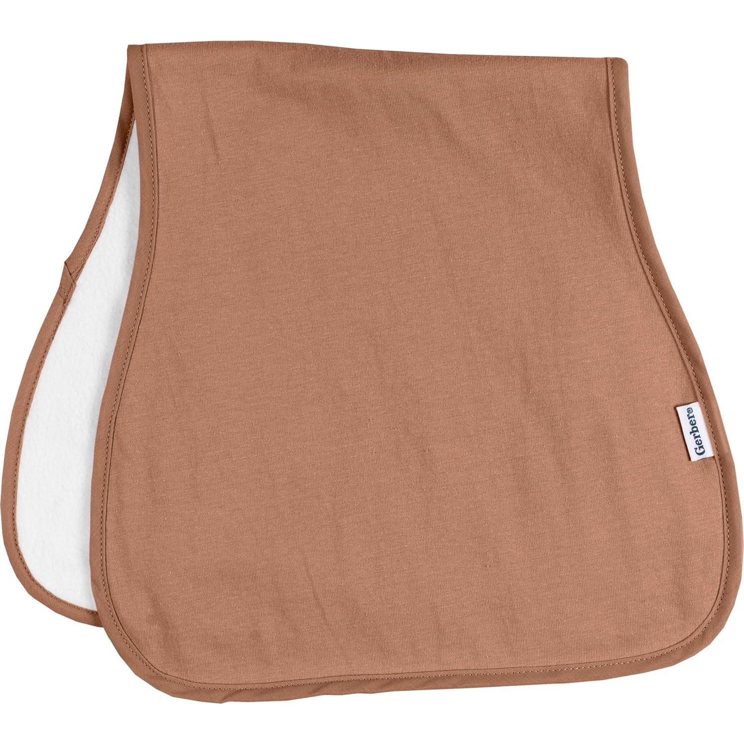 Paquete de 5 Paños de Eructo Unisex Gerber - Óxido Marrón