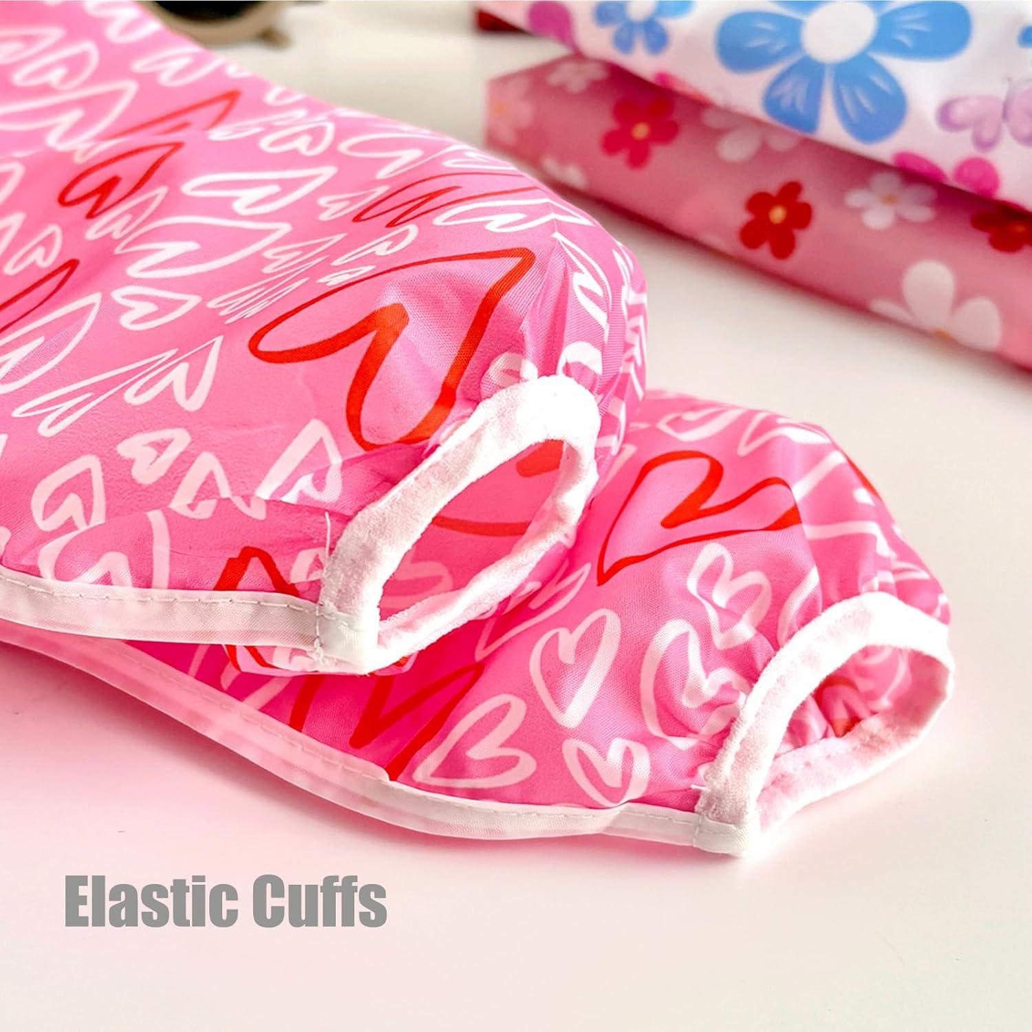 Babero Impermeable PandaEar para Bebés 6-36 Meses Manga Larga