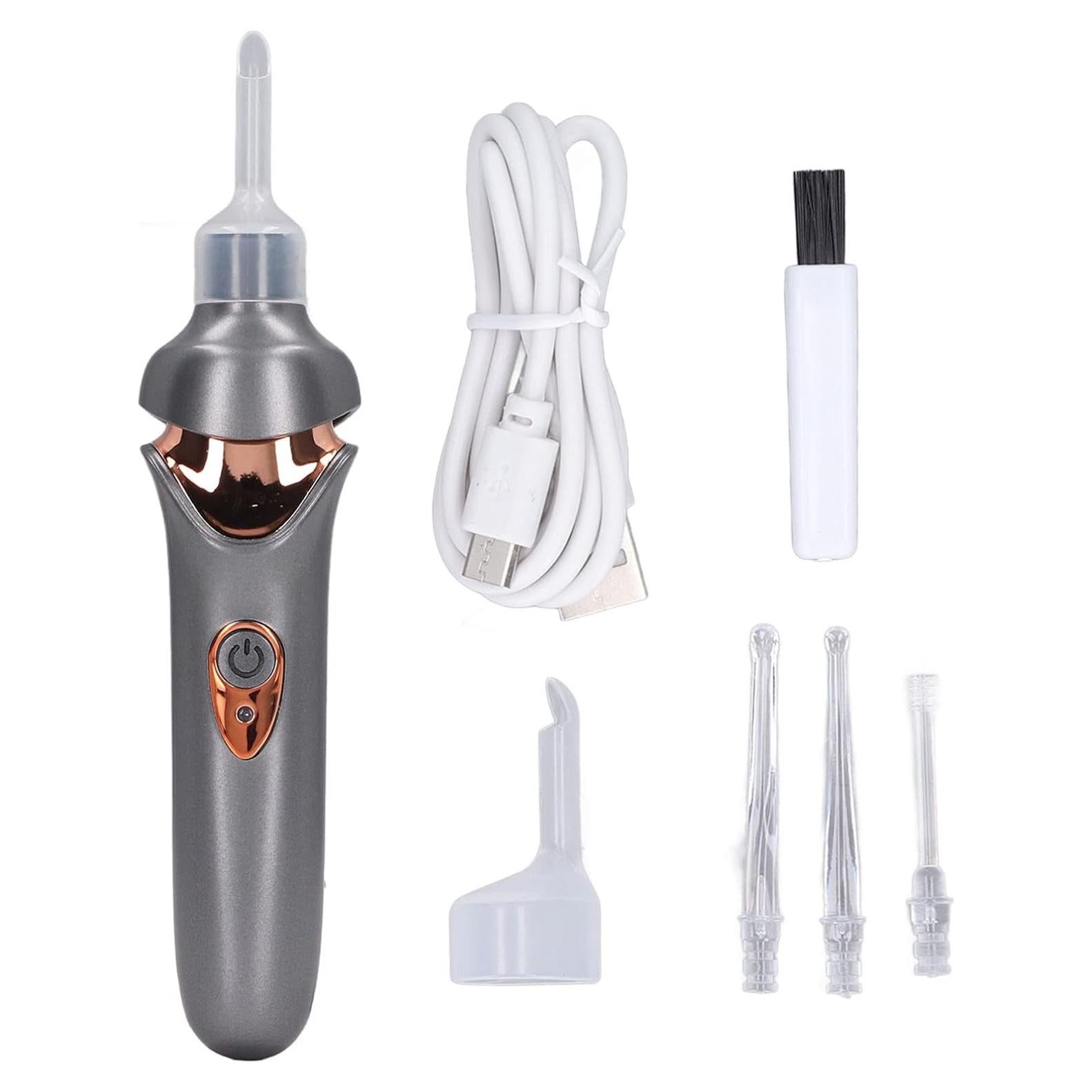 Limpiador de Oídos Eléctrico Jiawu 5 en 1 con Luz LED