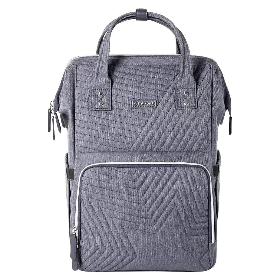 Mochila para Pañales SUNVENO 25L Gris con Cambiador y USB