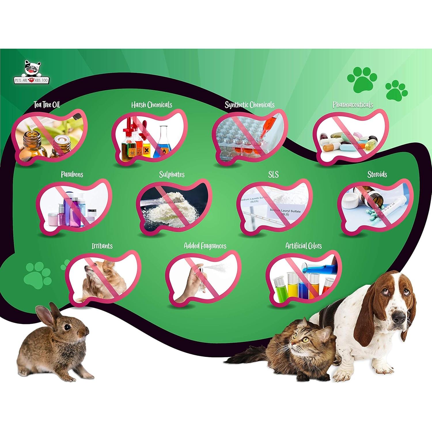 Limpiador de Oídos para Mascotas Pets Are Kids Too - Aloe Vera y Eucalipto