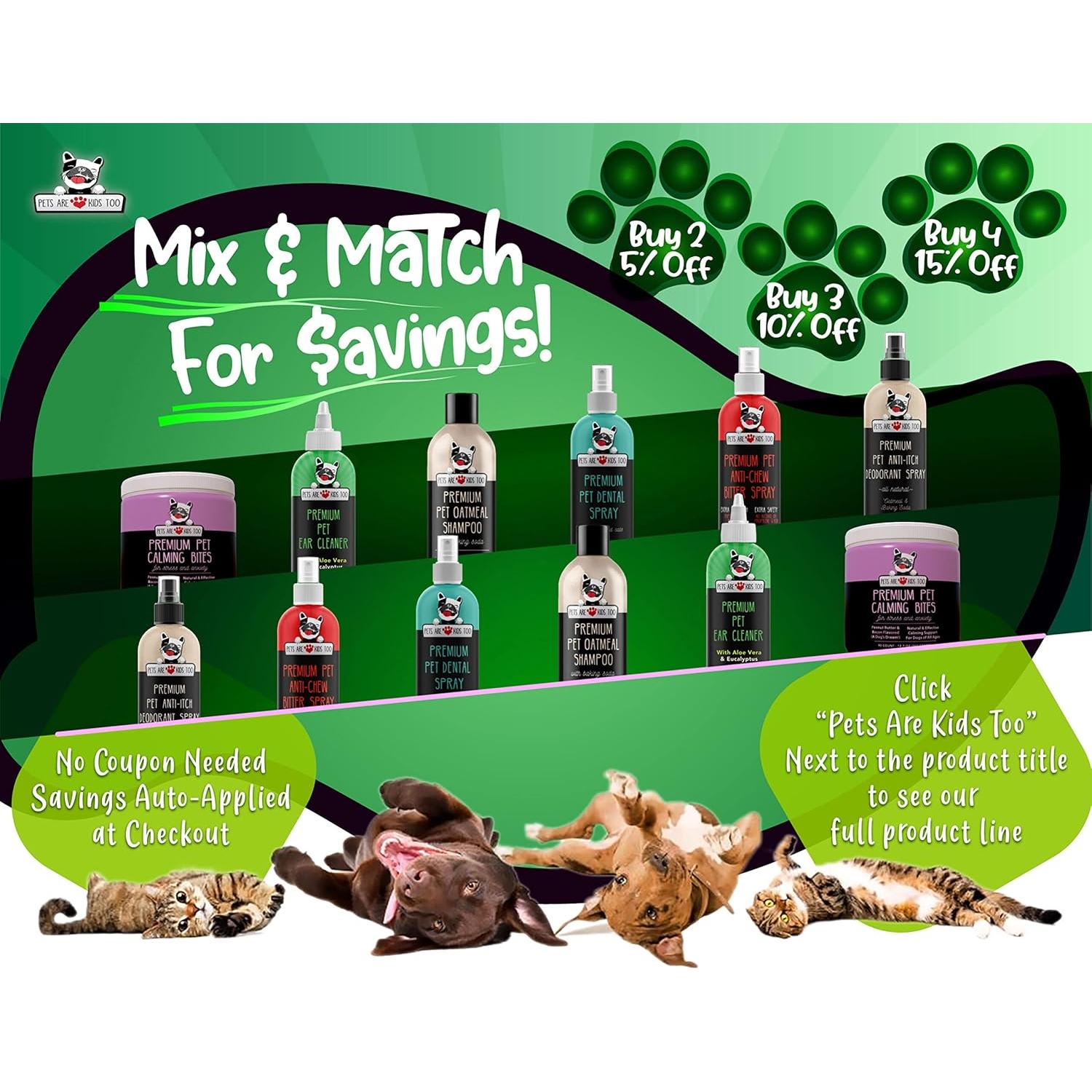 Limpiador de Oídos para Mascotas Pets Are Kids Too - Aloe Vera y Eucalipto