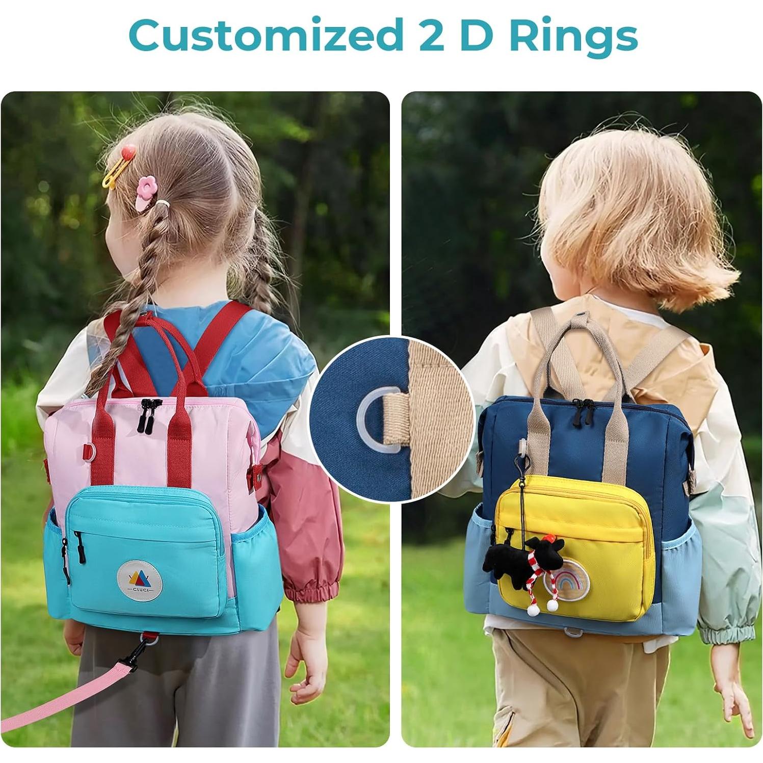 Mochila Escolar CLUCI para Niños Pequeños 28x11.4x33cm