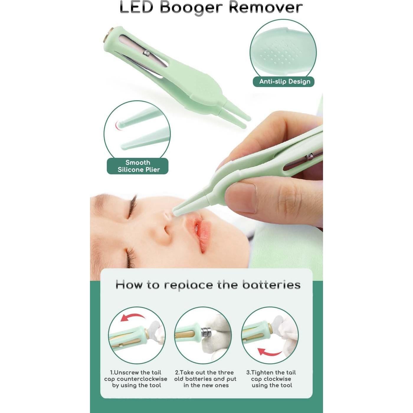 Kit de Limpieza de Cerumen Manmihealth con Luces LED y Lupa