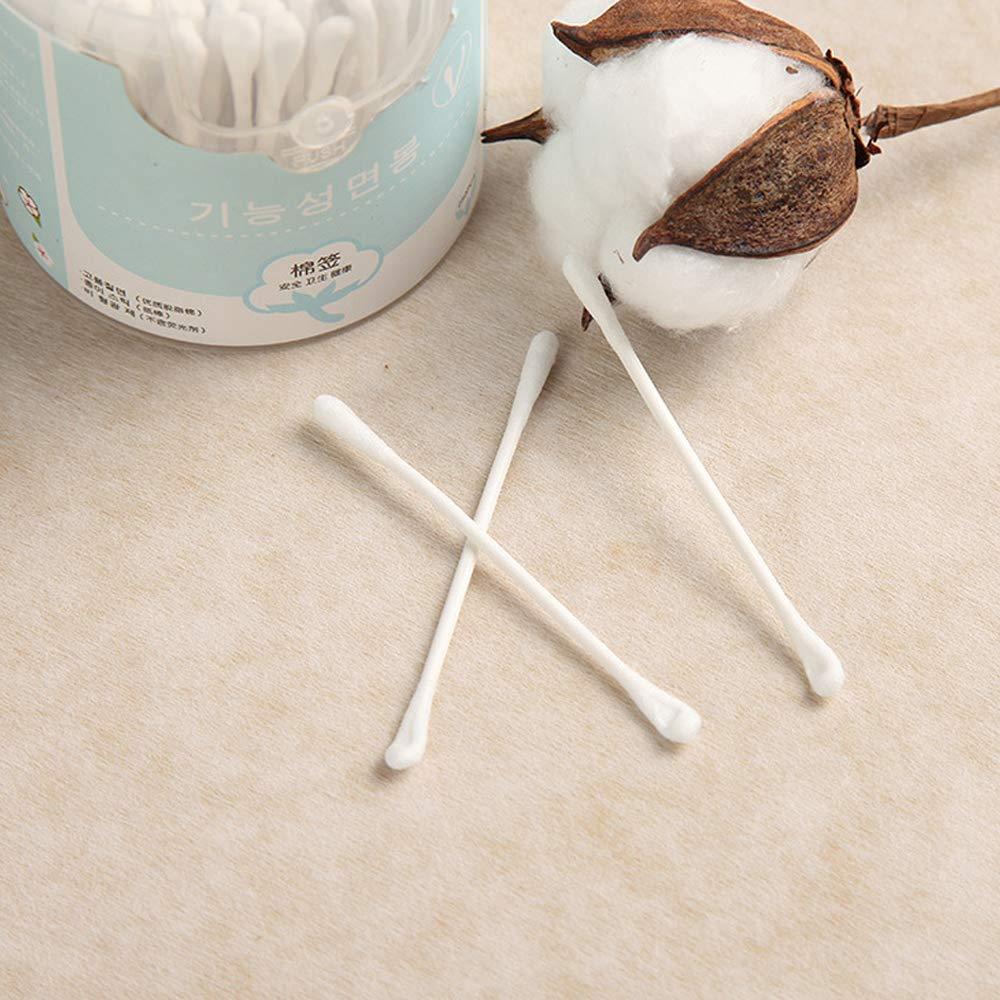 Bastoncillos de Algodón PandaHome 250 ct con Cucharita