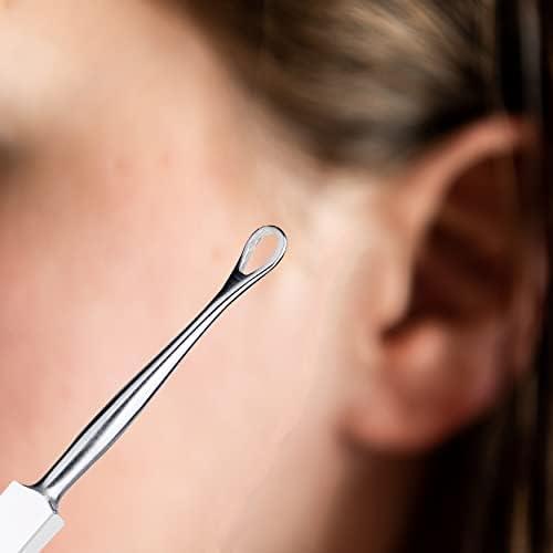 Kit de Eliminación de Cerumen HOKIN, Acero Inoxidable, 14 cm