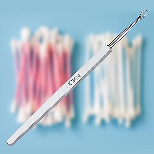 Kit de Eliminación de Cerumen HOKIN, Acero Inoxidable, 14 cm
