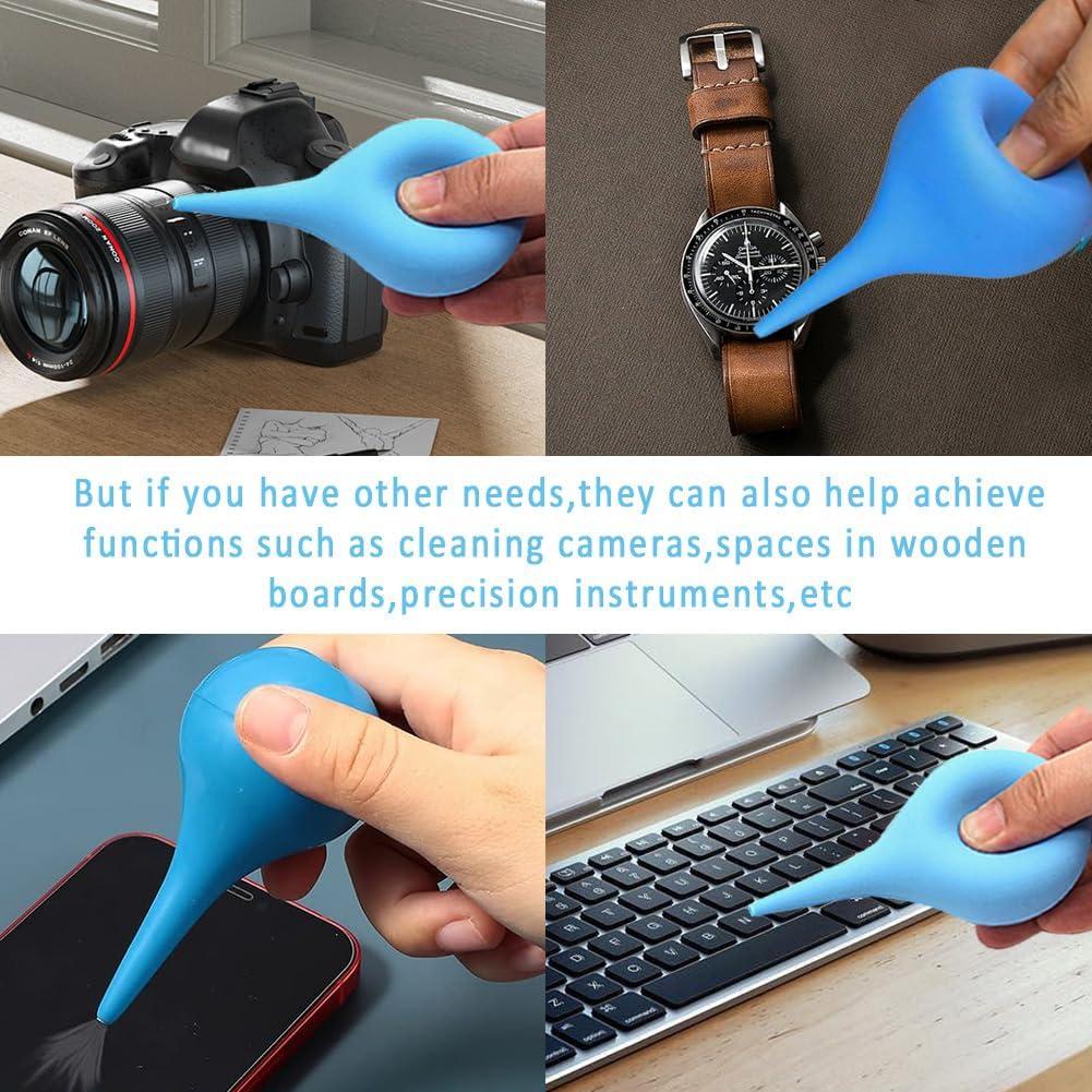 Paquete de 3 Jeringas de Bulbo Manual Canumer - 27ml, 65ml, 90ml