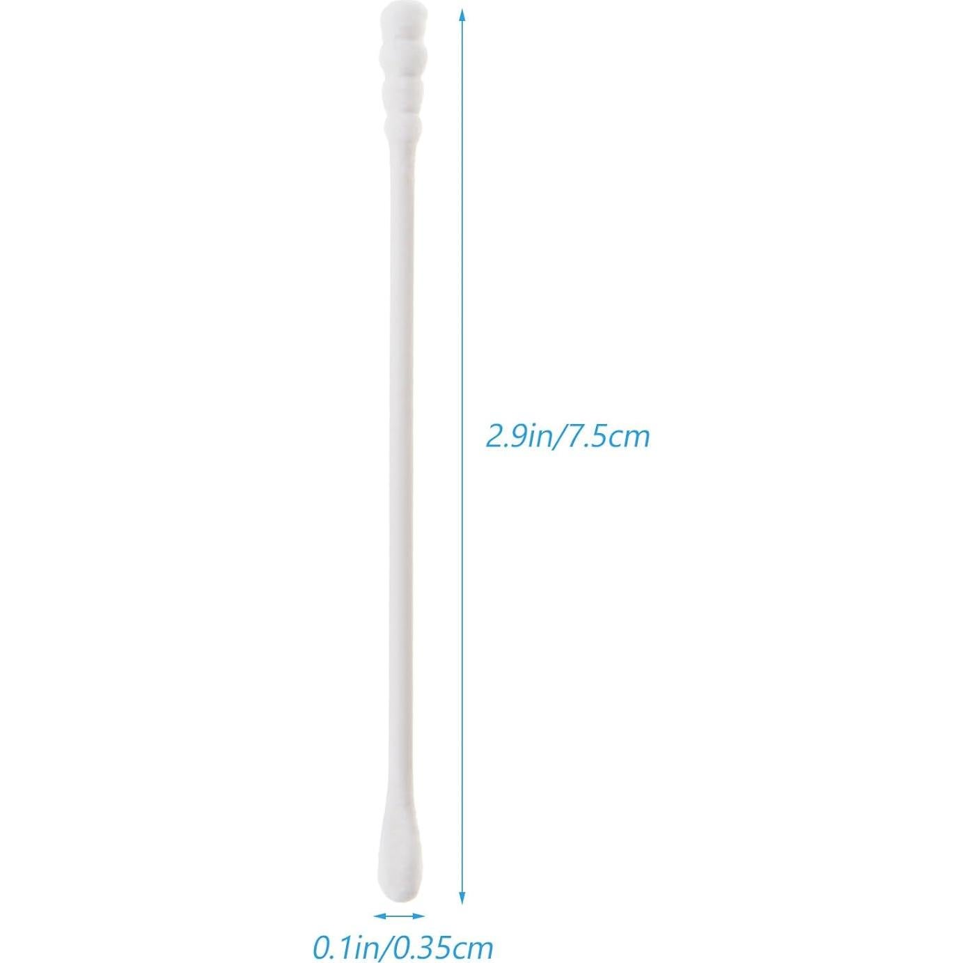 Bastones de Algodón NUOBESTY 400PCS Doble Punta para Bebés