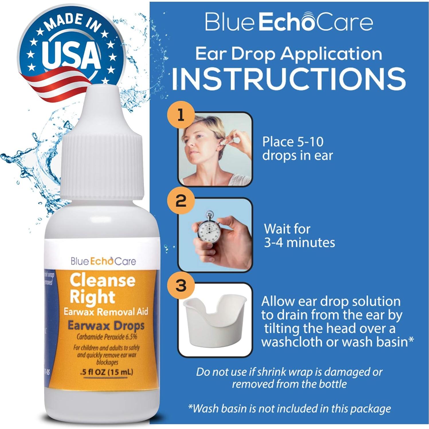 Gotas Limpiadoras de Cerumen Cleanse Right 14.79 ml