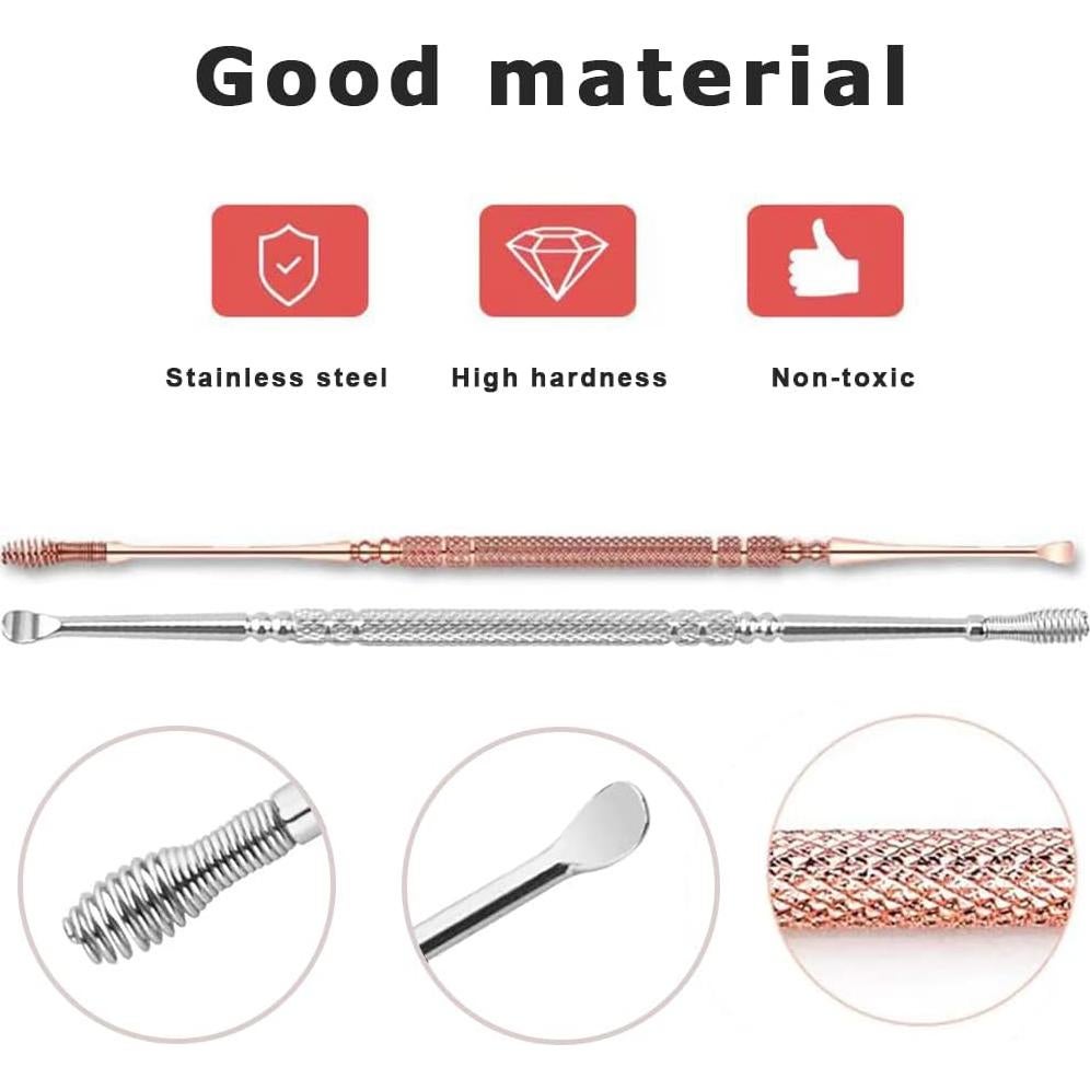 Juego de herramientas para limpiar cerumen TFK.XTAY 2PCS