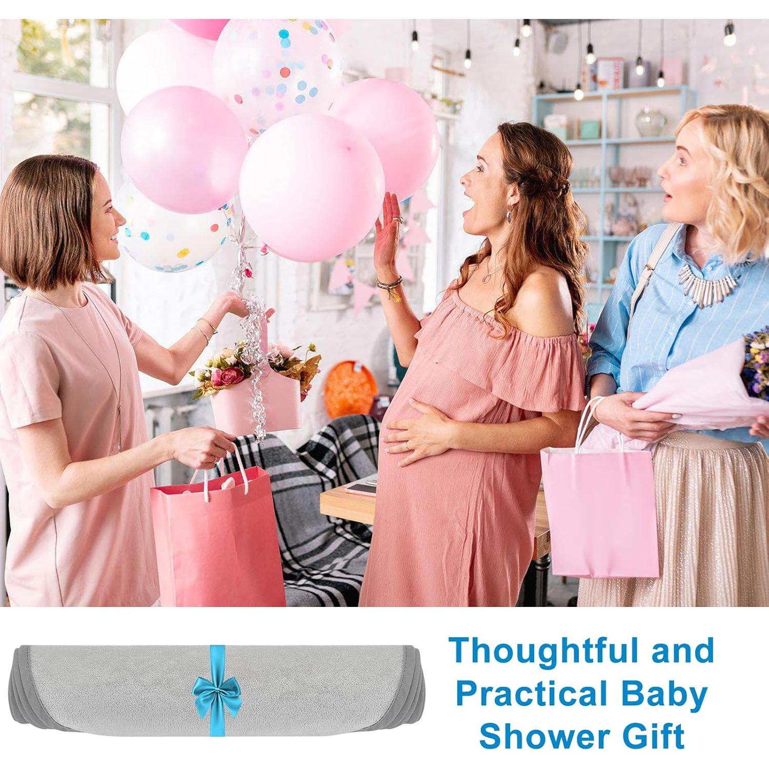 Accmor Protectores de Cambiador Impermeables 3 Piezas Gris 63.5x33 cm