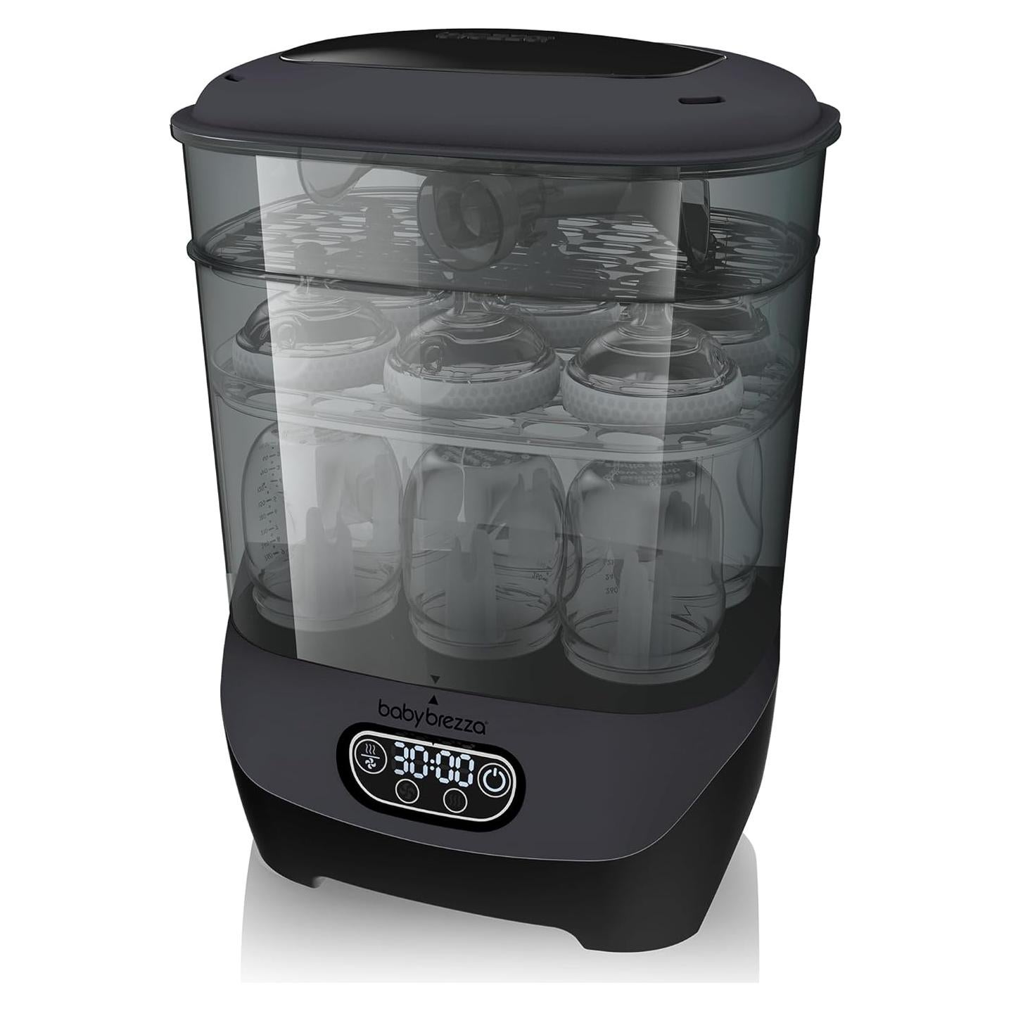 Esterilizador y Secador Baby Brezza Avanzado Carbón - 8 Botellas