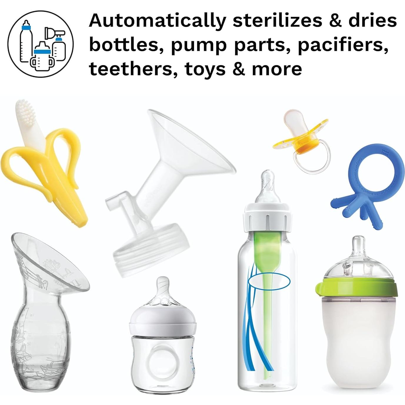 Esterilizador y Secador de Biberones Baby Brezza Carbón 4 en 1