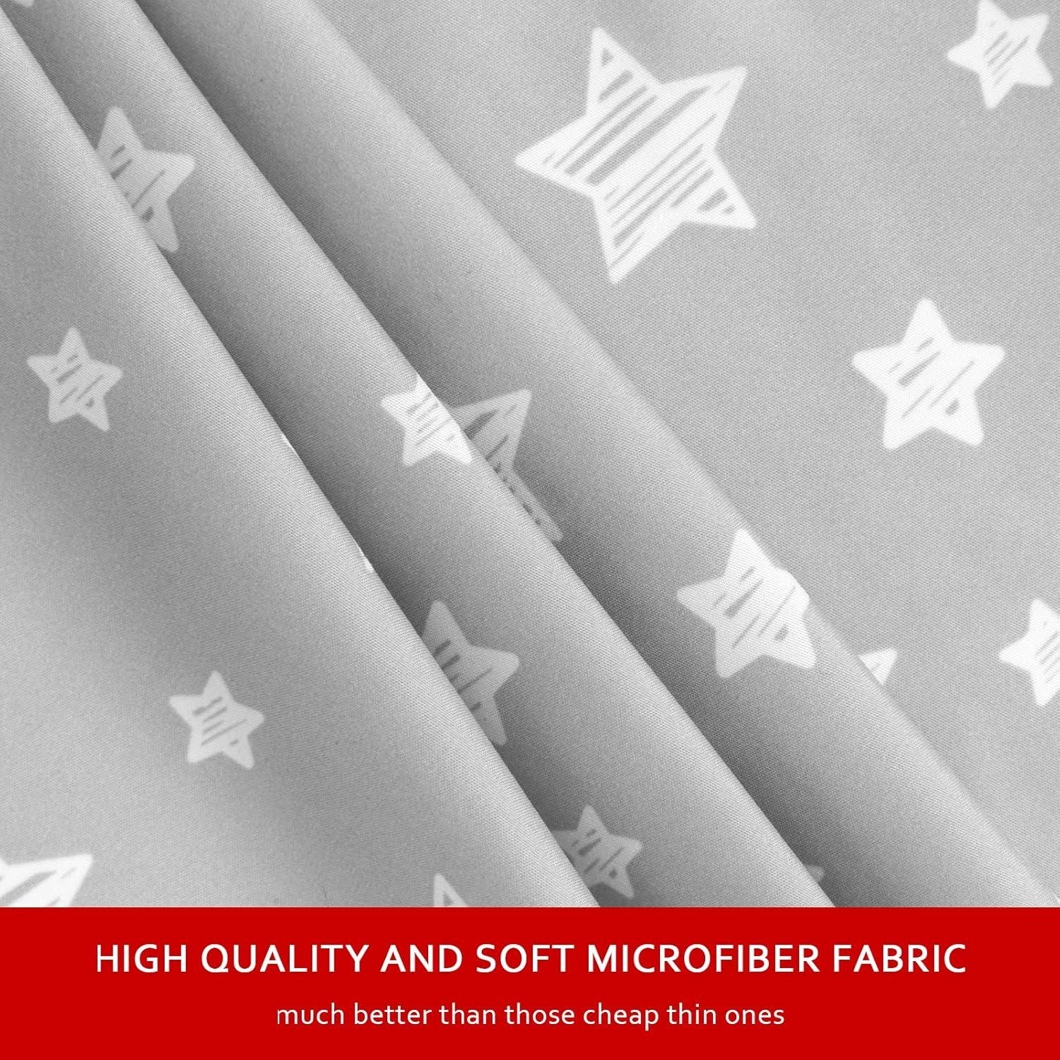 Funda de Cambiador Moonsea 2-Pack Microfibra Gris y Blanco