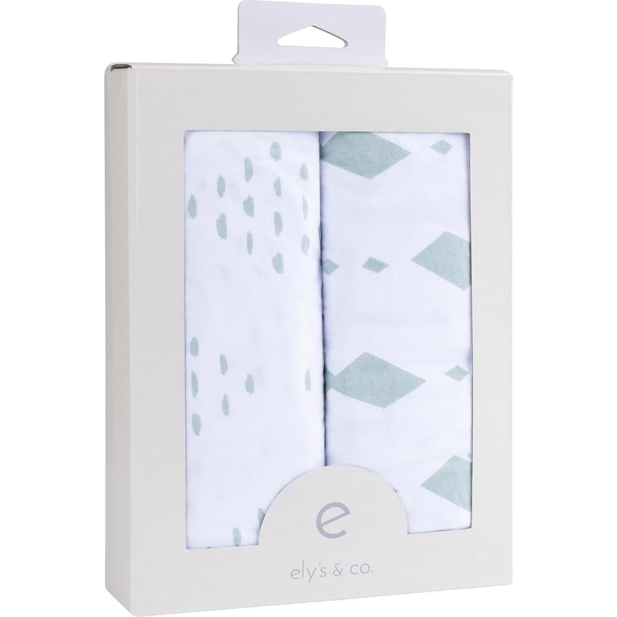 Funda de Cambiador Ely's & Co. 100% Algodón Jersey 2-Pack