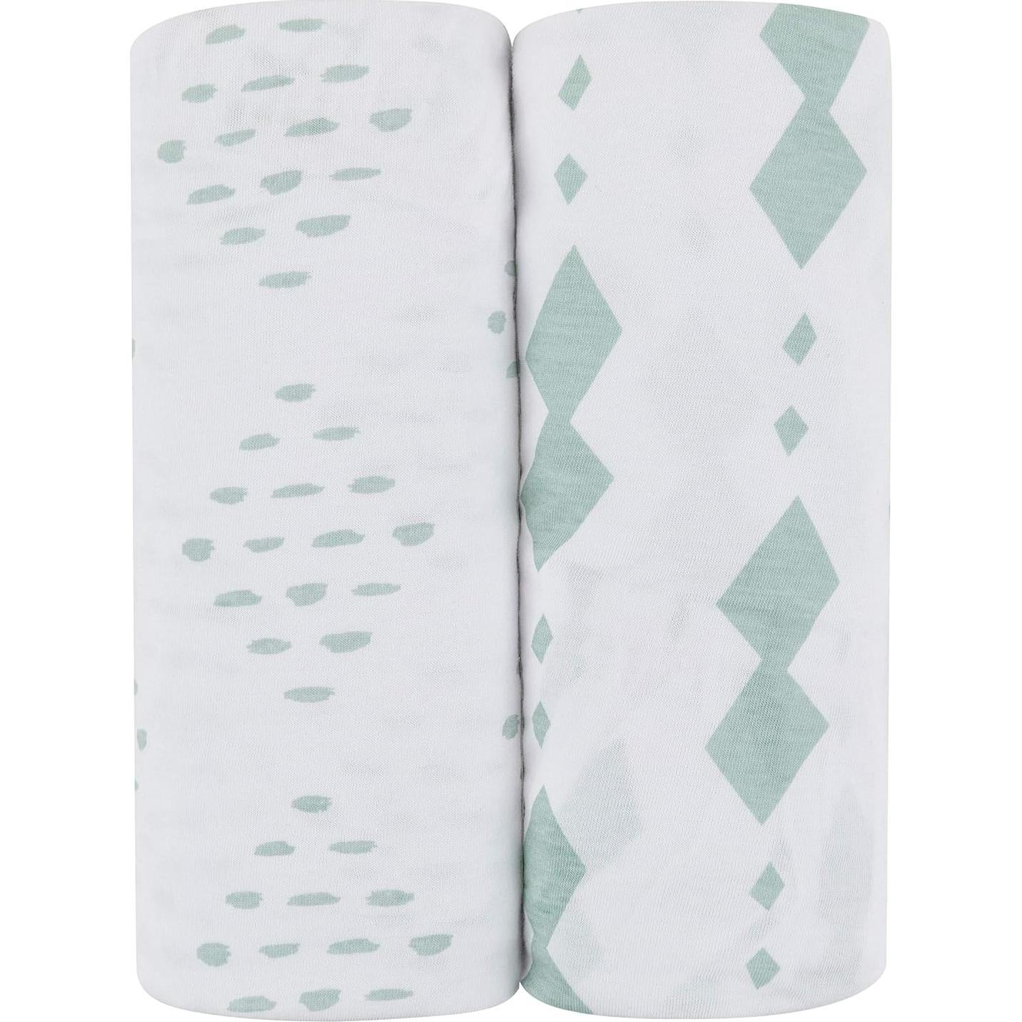 Funda de Cambiador Ely's & Co. 100% Algodón Jersey 2-Pack