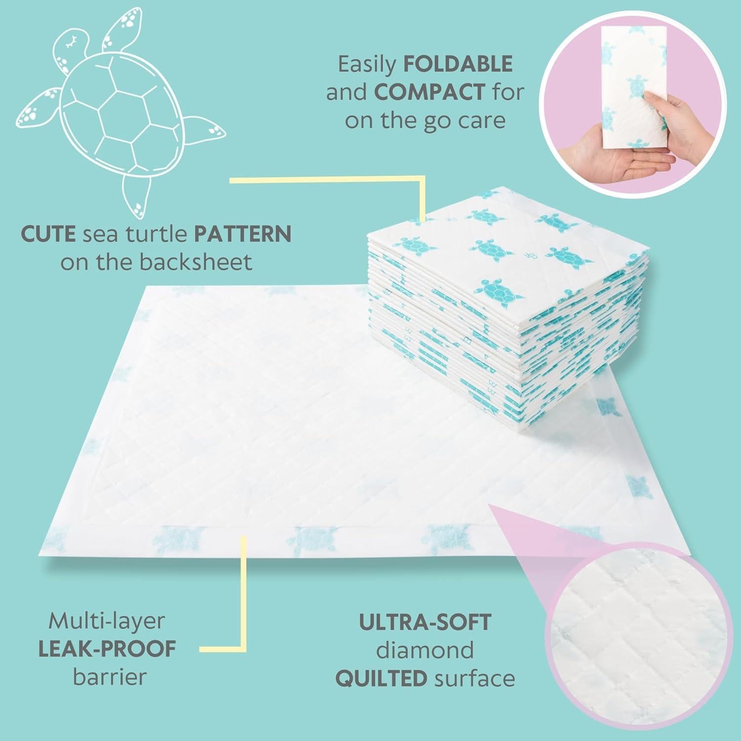 Almohadillas Desechables Vesta Baby 65 - 38.1x50.8 cm Absorbentes